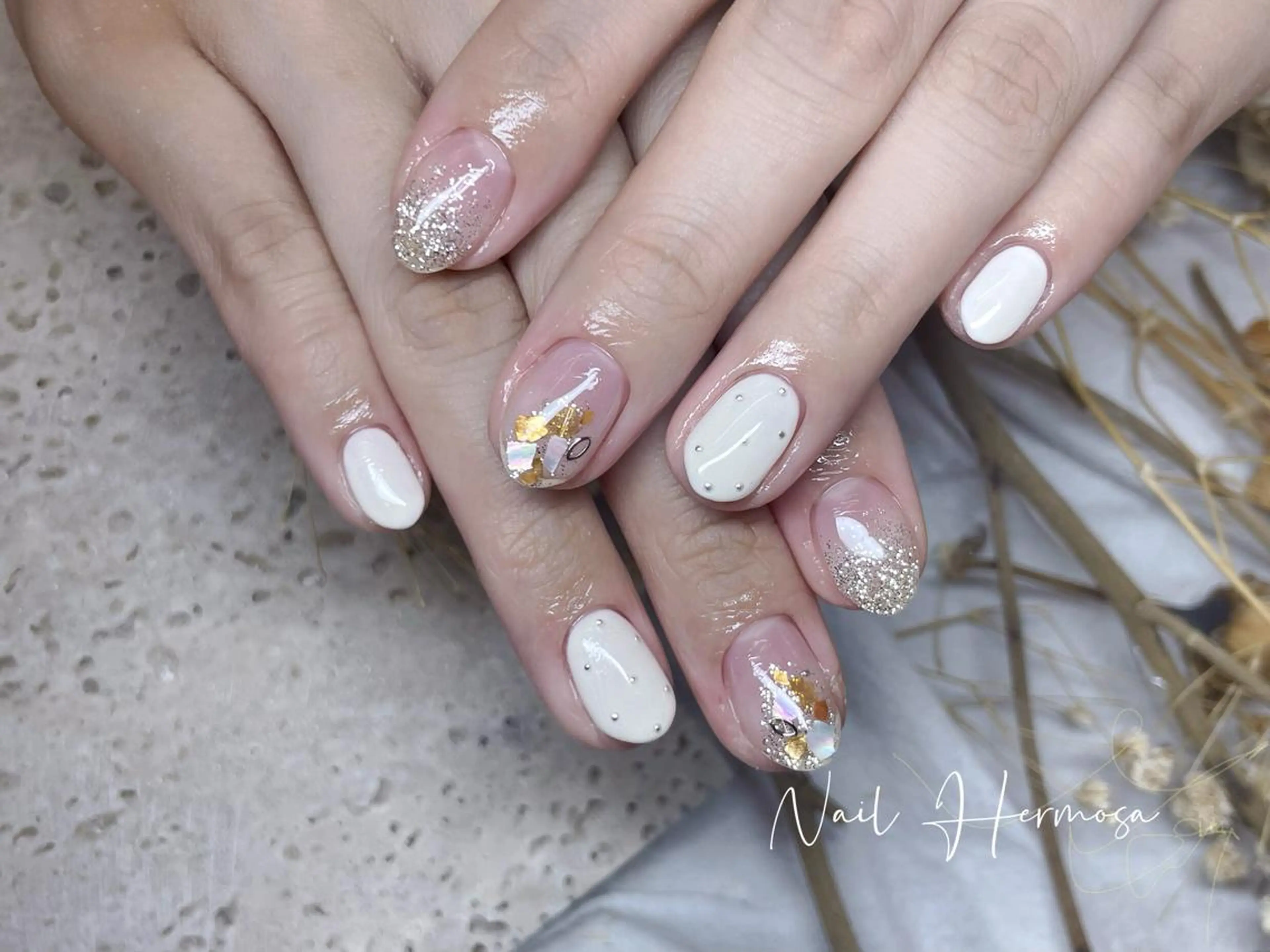 ネイル 桜ネイル 長さ出し フラッシュネイル フラワーネイル フットネイル ハンドネイル ネイル エルモサのネイルデザイン