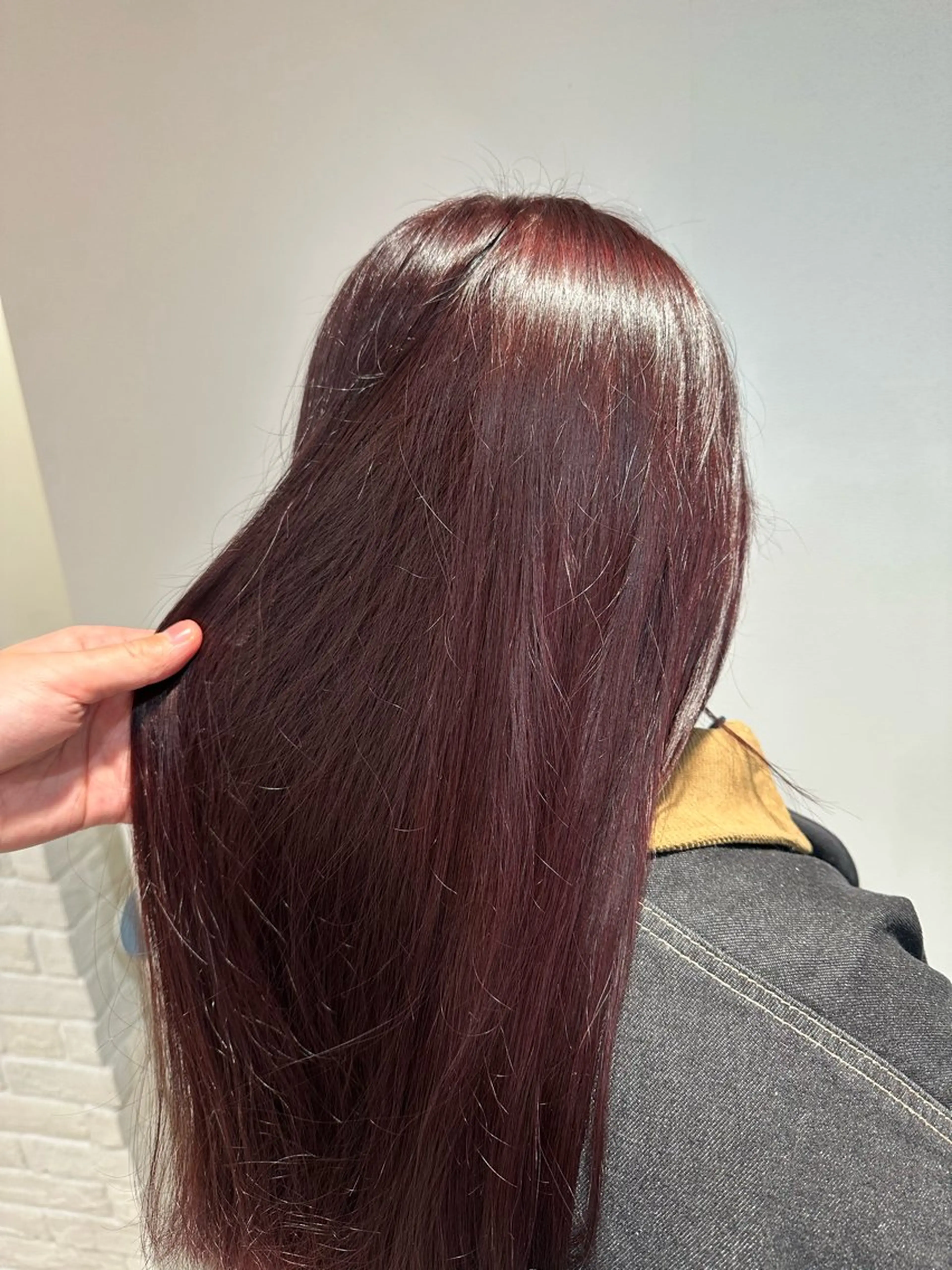 カラー ブリーチ ブリーチなしカラー レッドカラー ヘアカラー 🎨カラーモデル募集 こたろう🎨のヘアスタイル