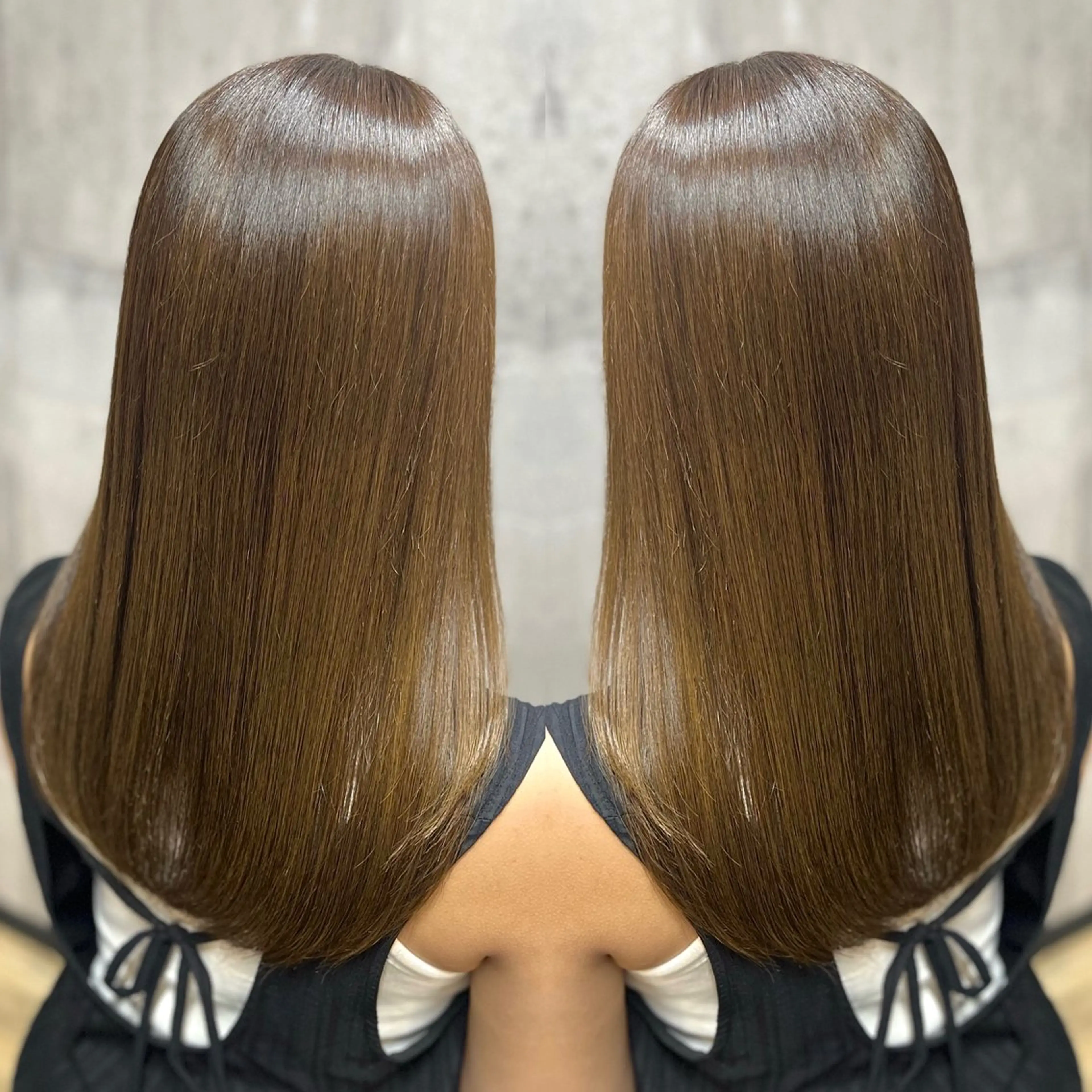 人気No.3🌈カット＋イルミナカラー＋髪質改善トリートメントの写真