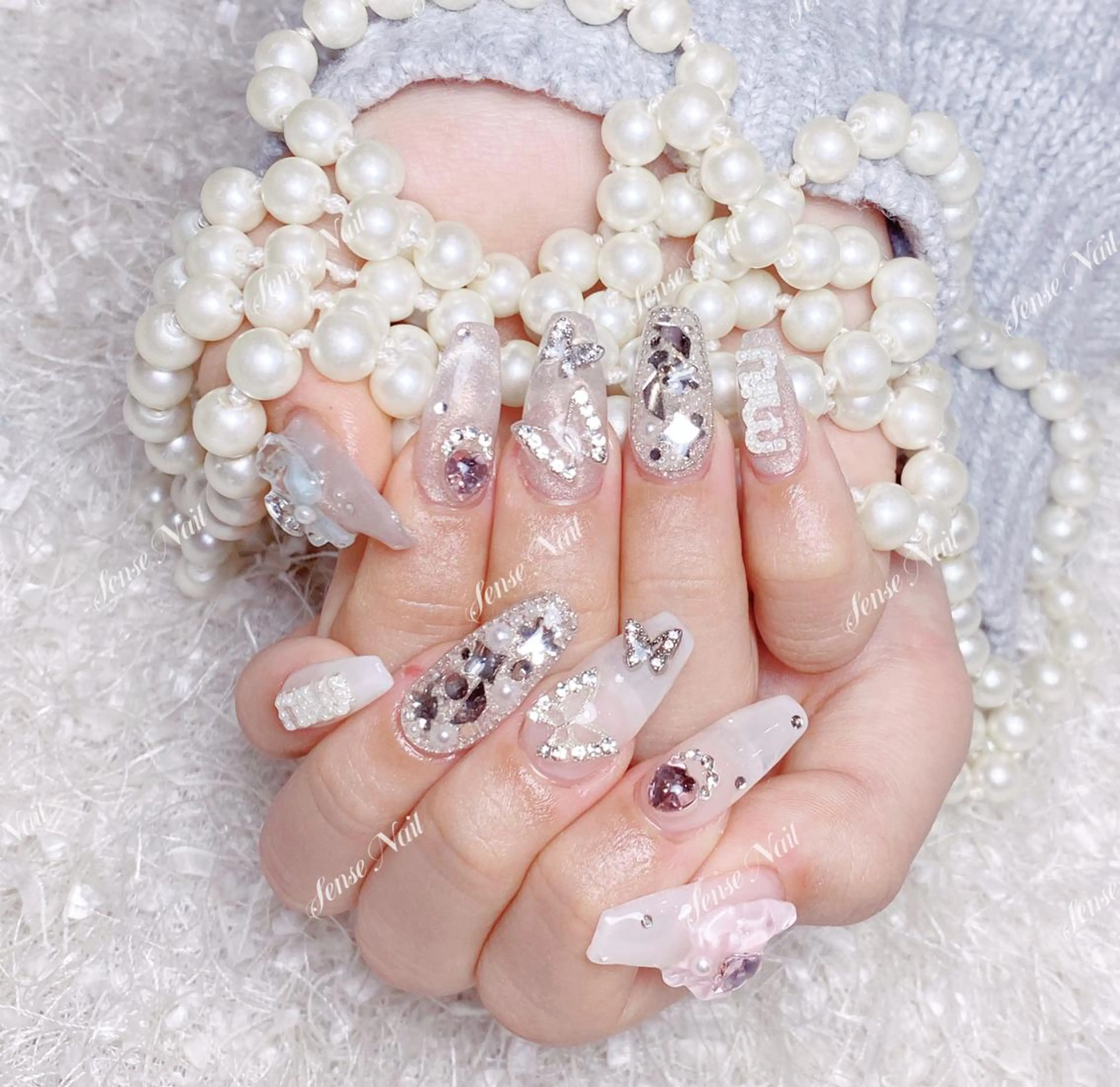 ネイル ハンドネイル 🎀 moo～ 🎀のネイルデザイン