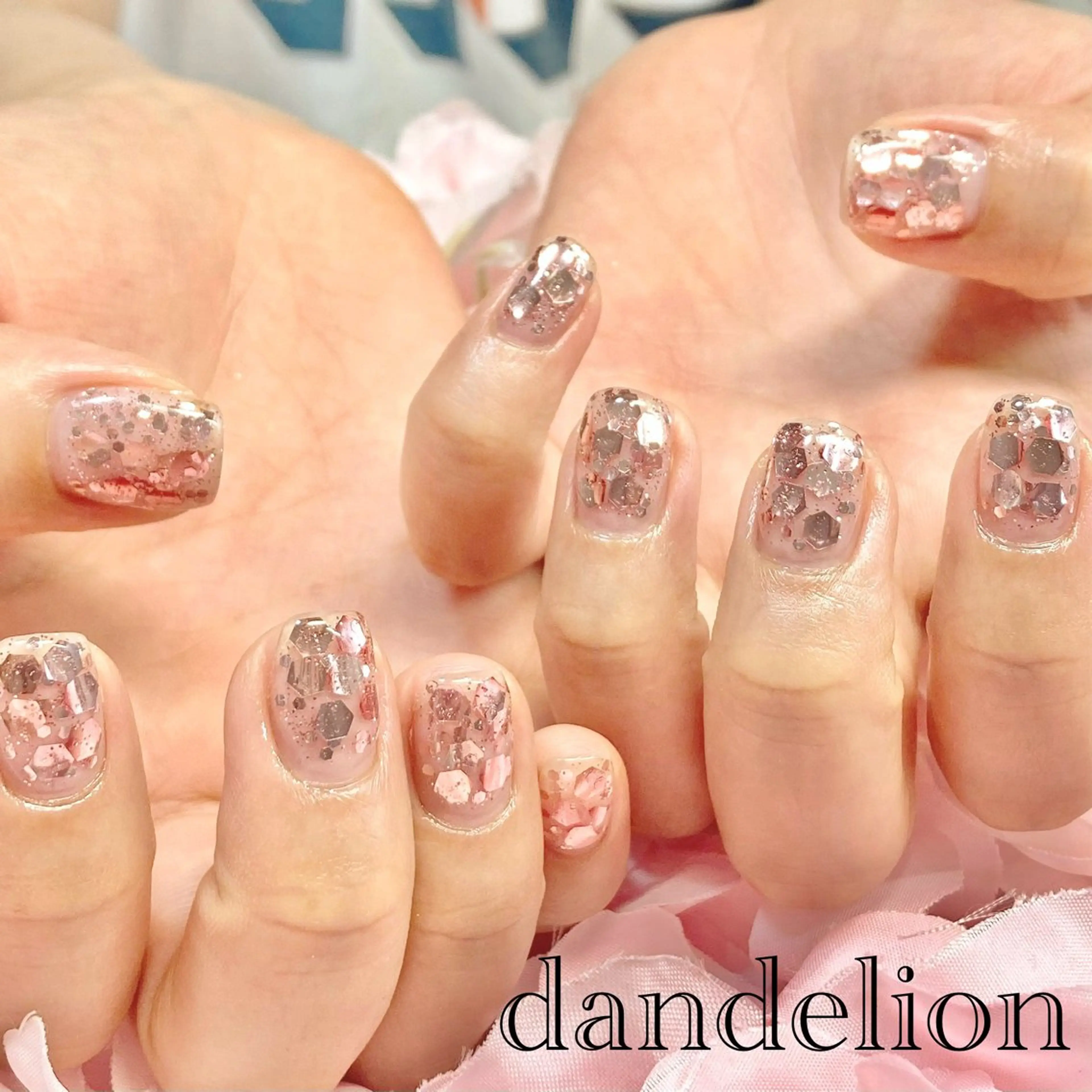 ネイル ハンドネイル ハンドケア dandelion ダンデライオンのネイルデザイン