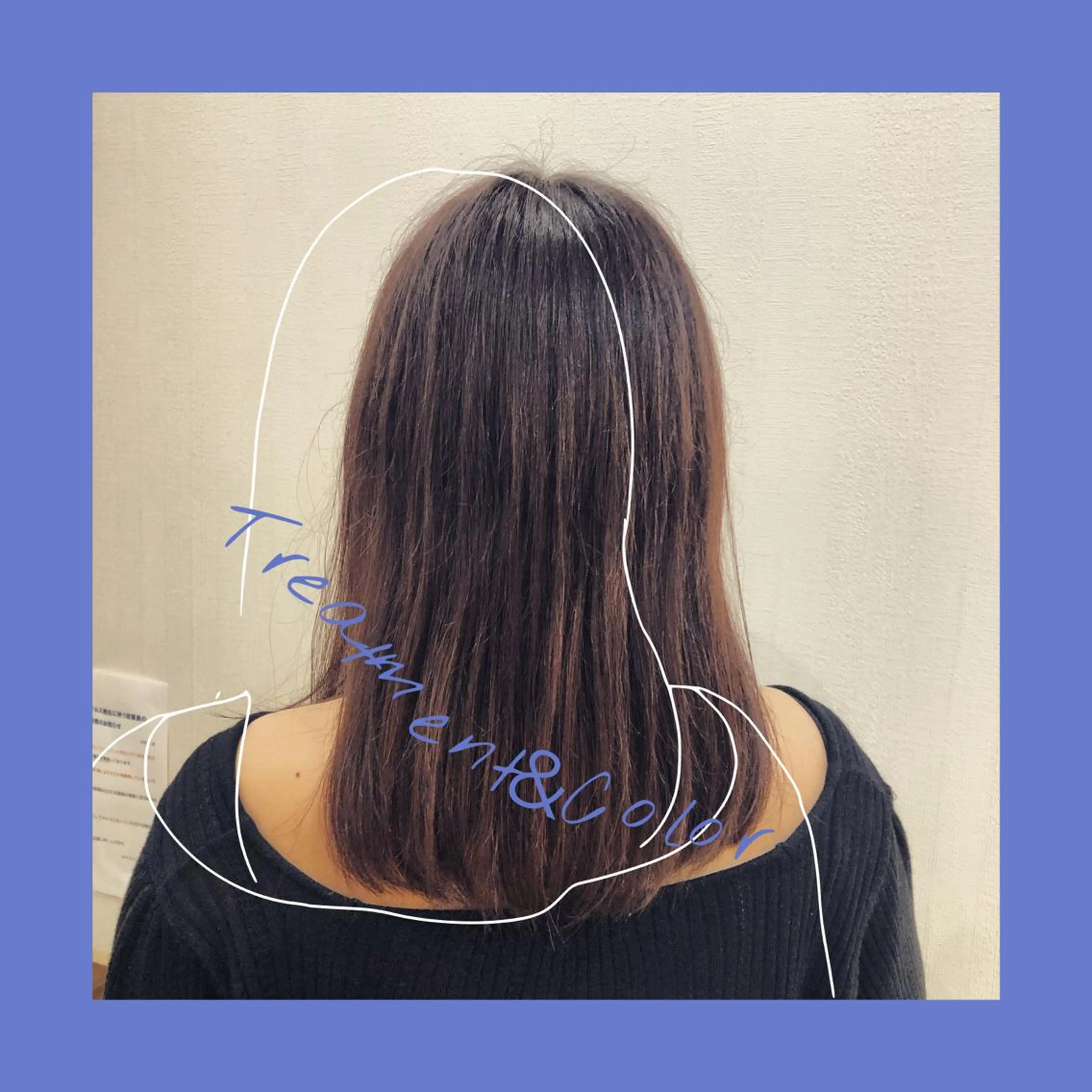 ミディアム パープルカラー トリートメント 🌈ハイトーン/ ワタル🌈のヘアスタイル