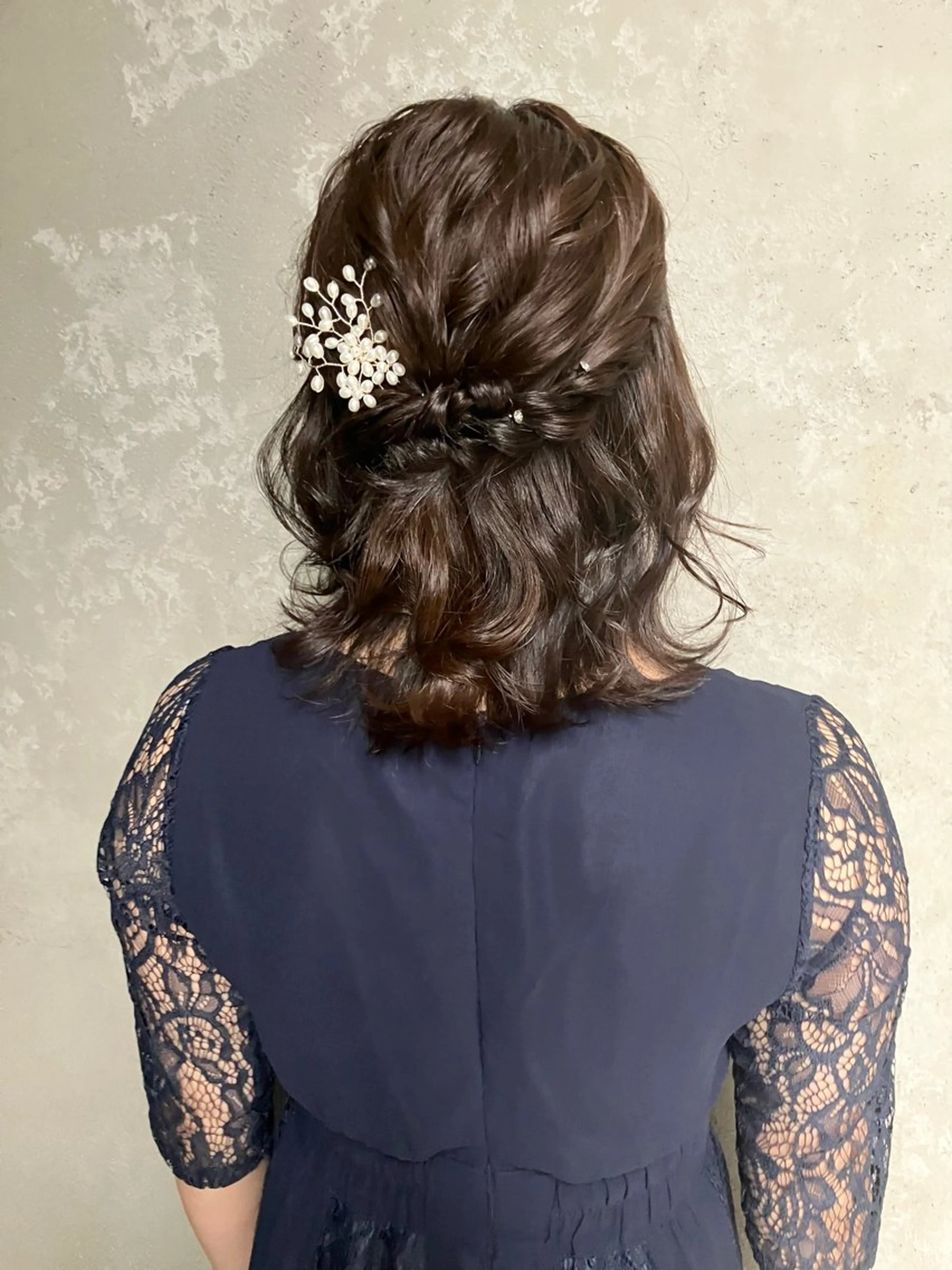 セミロング カラー パーマ ヘアアレンジ メンズ キッズ ハーフアップ 子どものヘアアレンジ メンズバレイヤージュ メンズブリーチ メンズハイライト ヘアセット grand story/colulu渋谷2号店所属・【店長】miura 🤍coluluのヘアスタイル