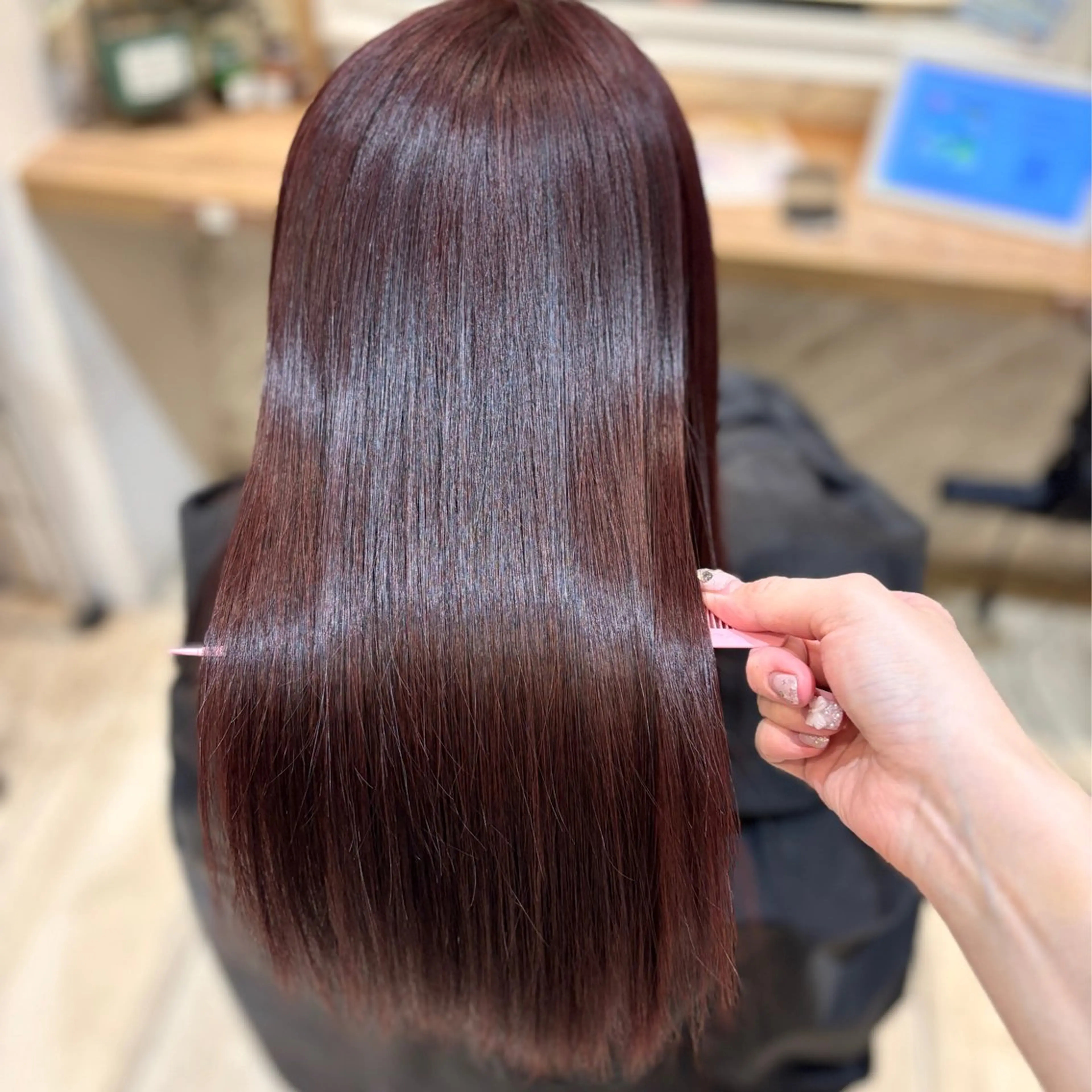 ロング カラー ヘアカラー ガーリー/暖色カラー /横浜/さくらのヘアスタイル