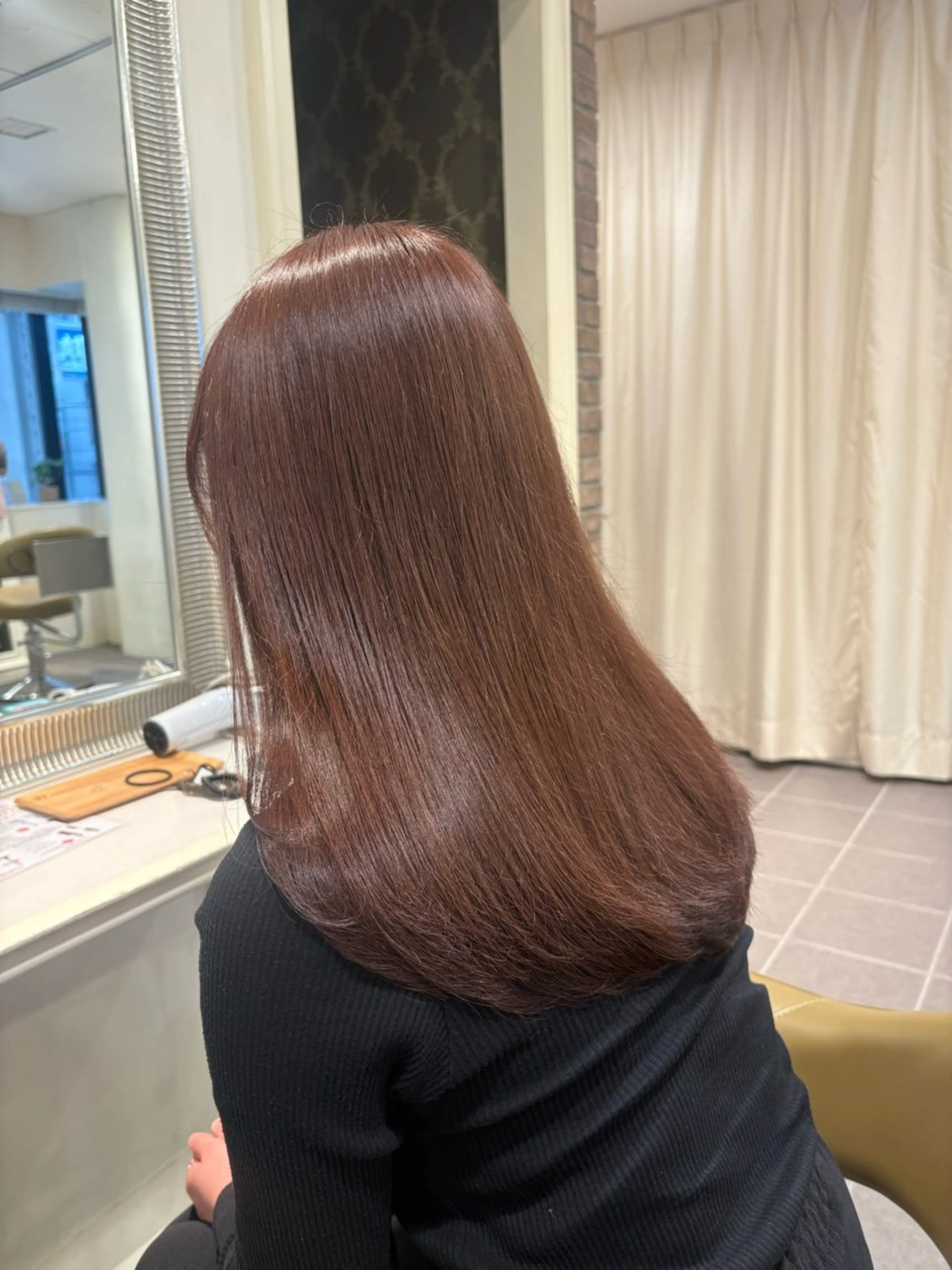 ロング カラー カット ヘアカラー トリートメント 🪞艶カラー/ Madoka🪞のヘアスタイル