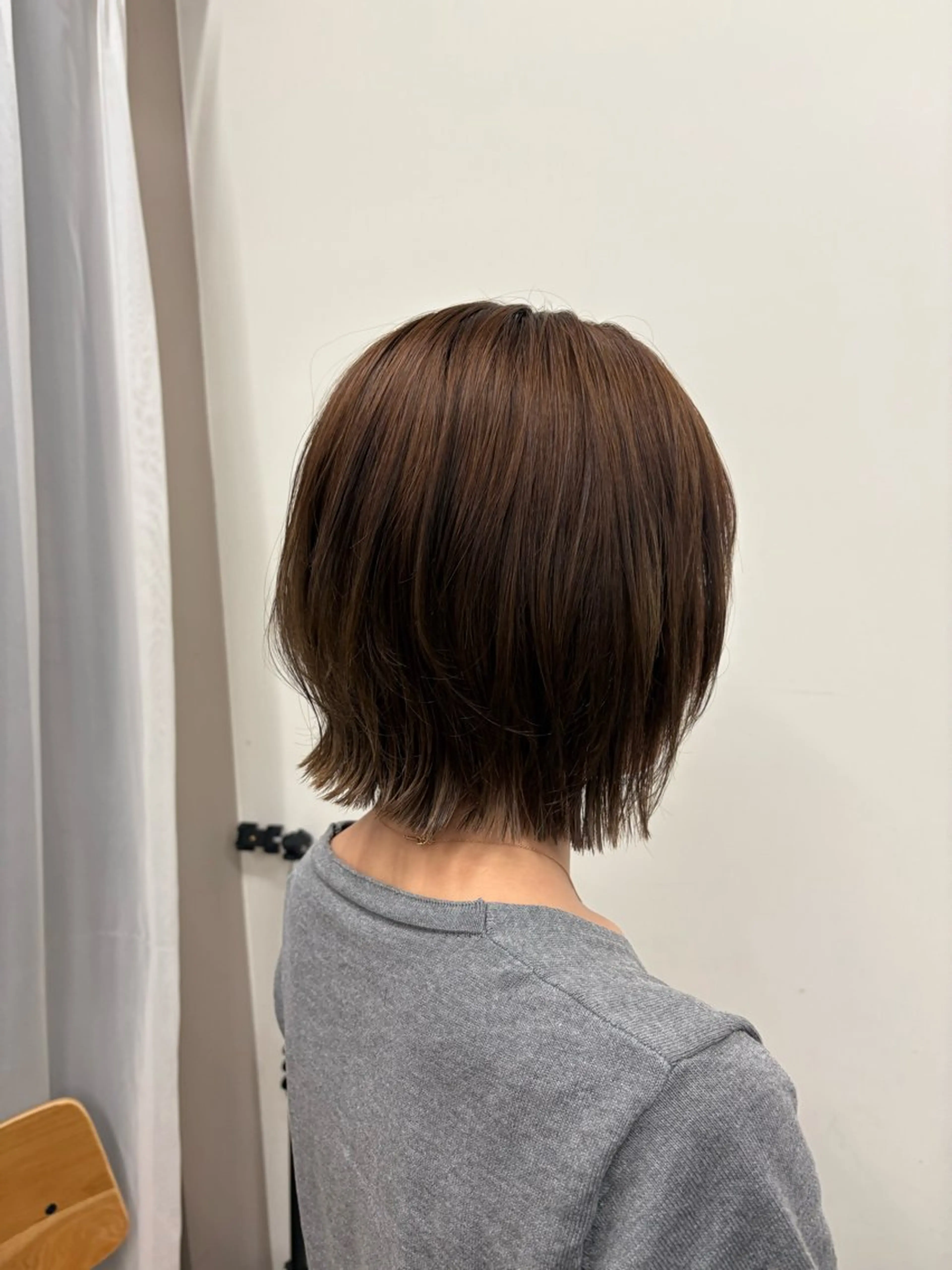 ミディアム ボブレイヤー ボブ レイヤーカット SiSTA 自由が丘所属・自由ヶ丘 ボブ/レイヤーのヘアスタイル