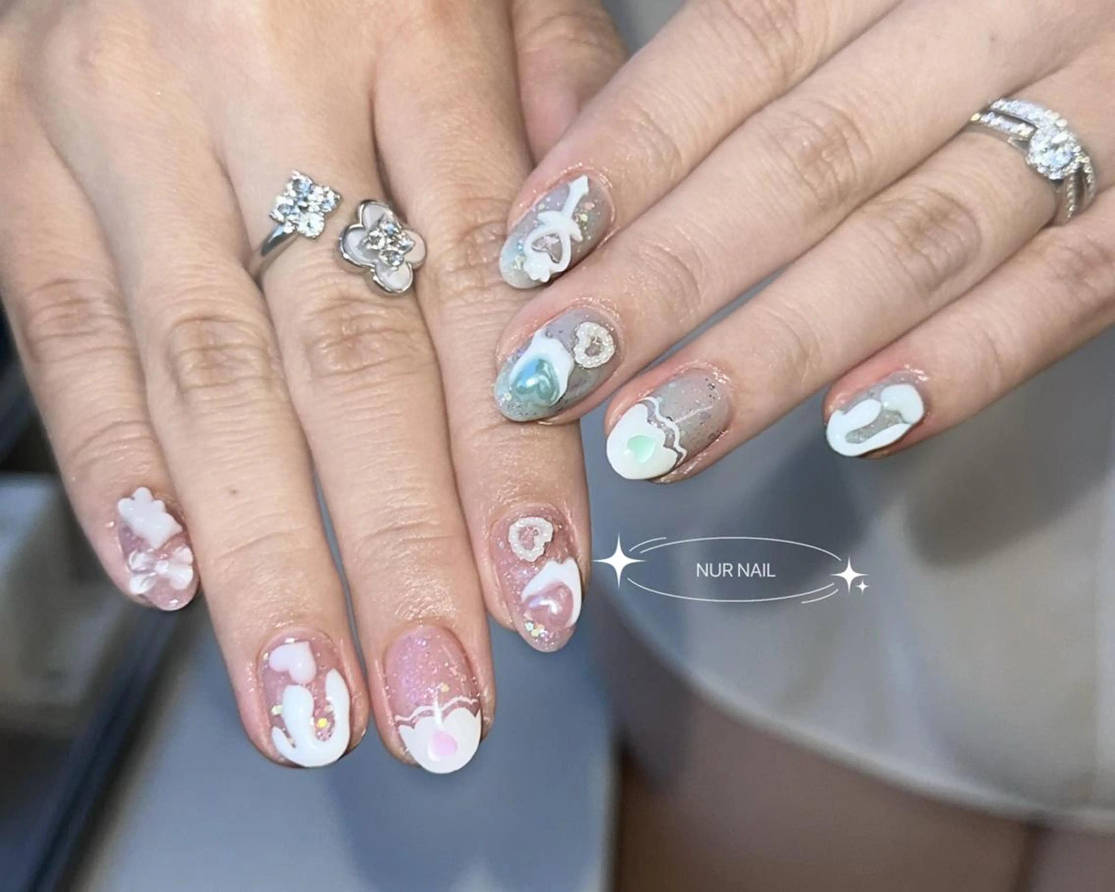 ネイル ハンドネイル 🫧NUR NAIL✨のネイルデザイン