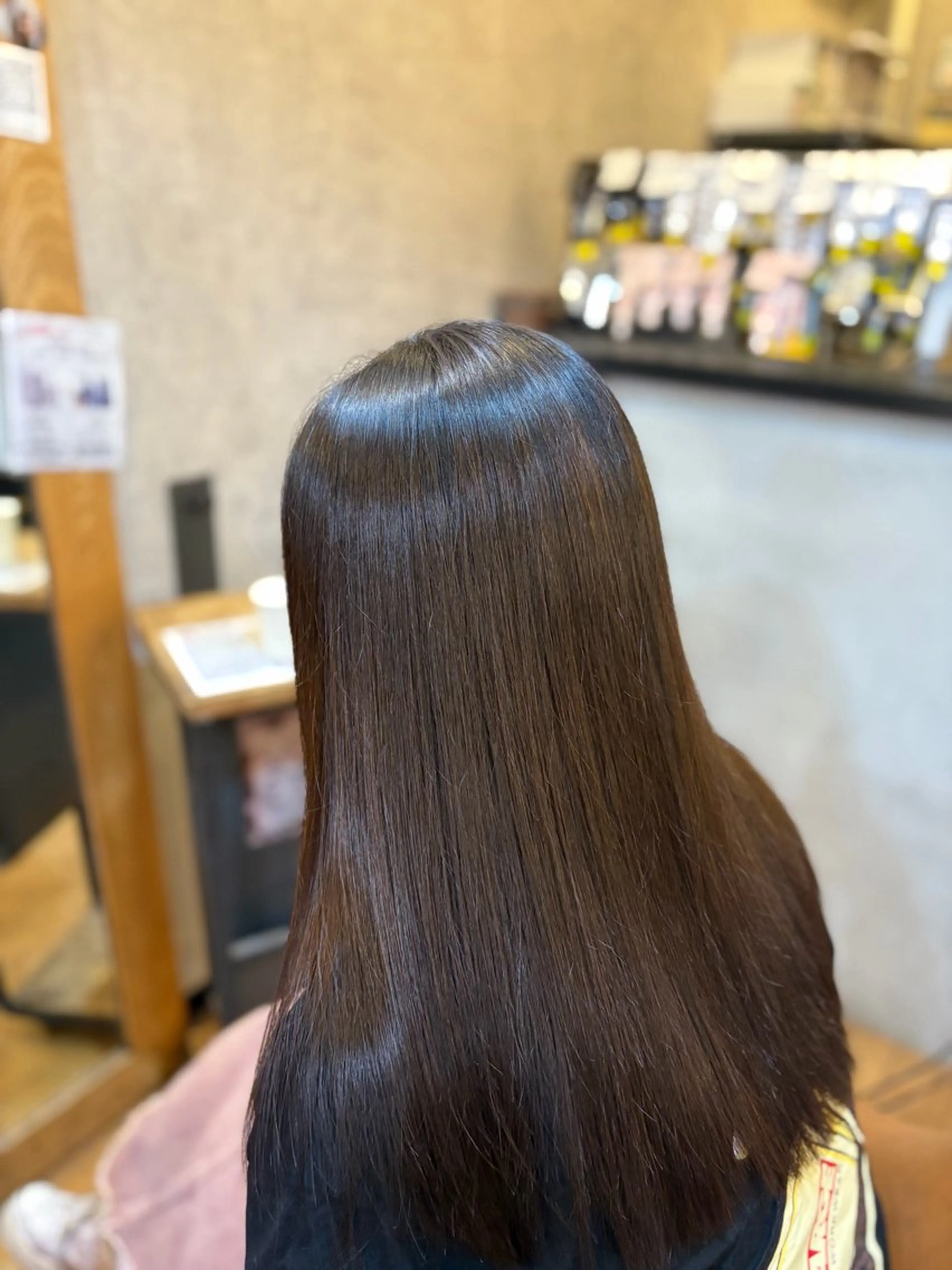髪質改善ストレートの写真
