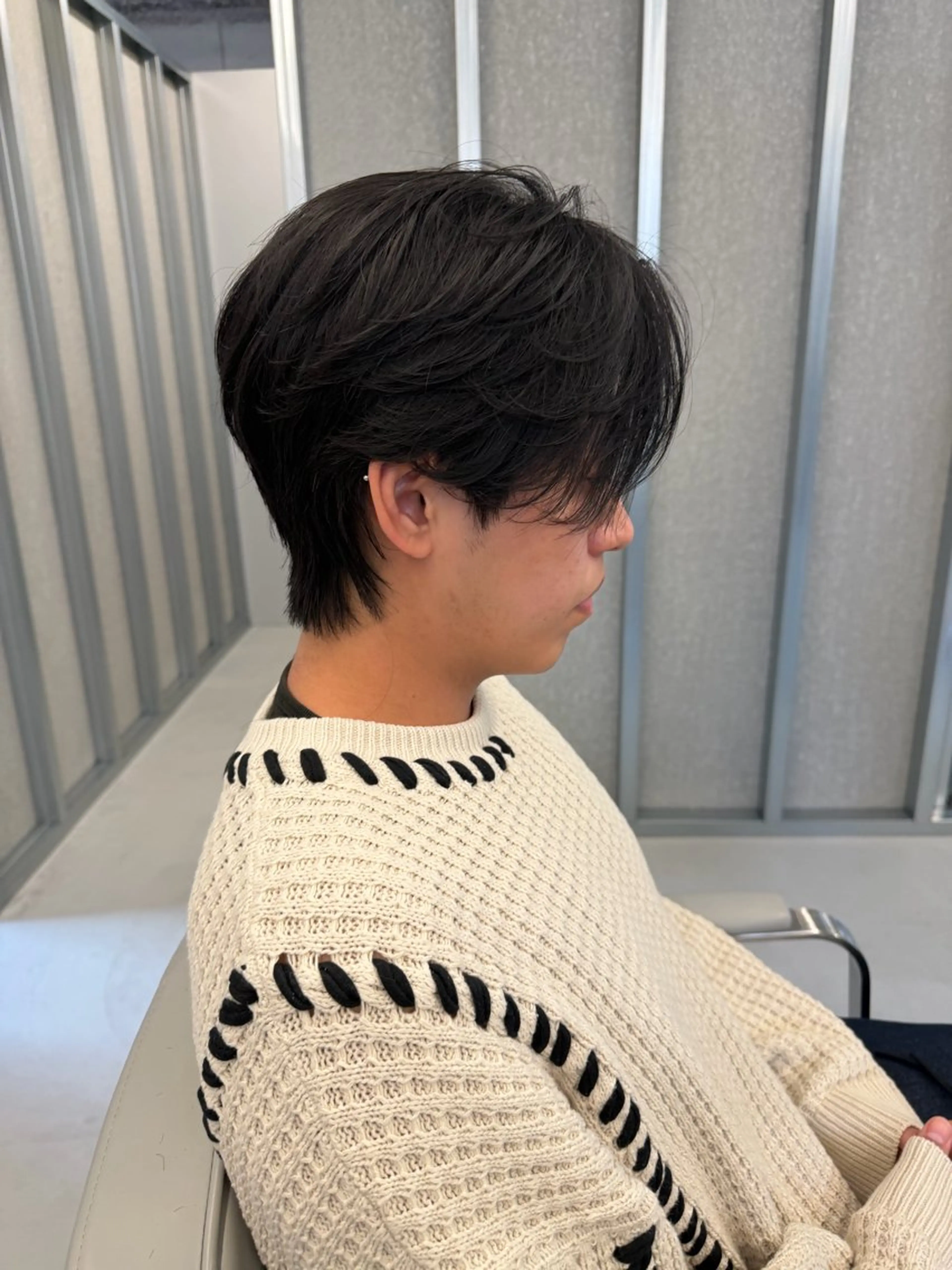 ミディアム パーマ メンズ カット パーマ 🎧メンズパーマ特化 /RUI🎧のヘアスタイル