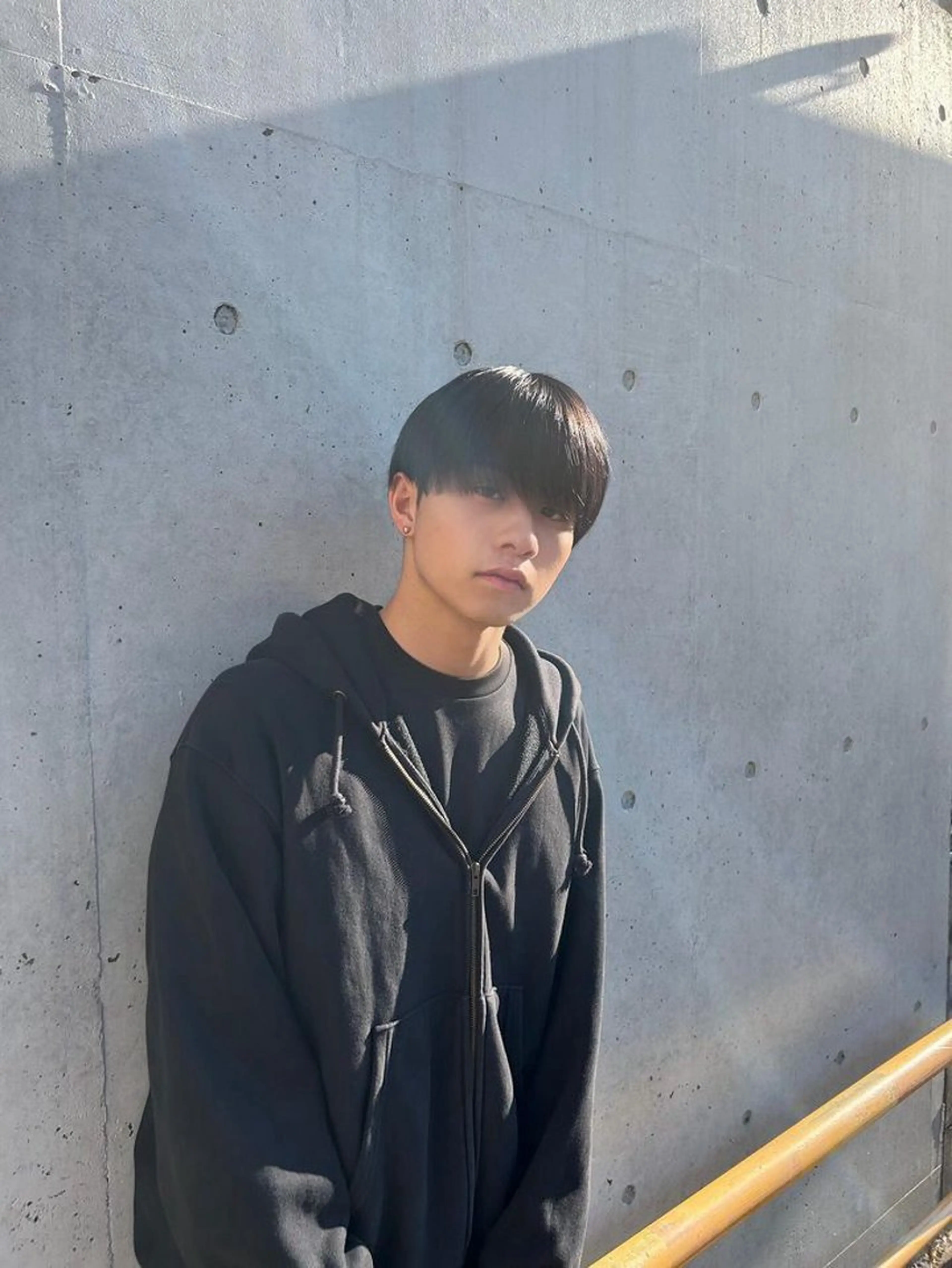 メンズ マッシュ シースルーマッシュ カット メンズパーマ支配率 No.1🔥坂井那吏のヘアスタイル