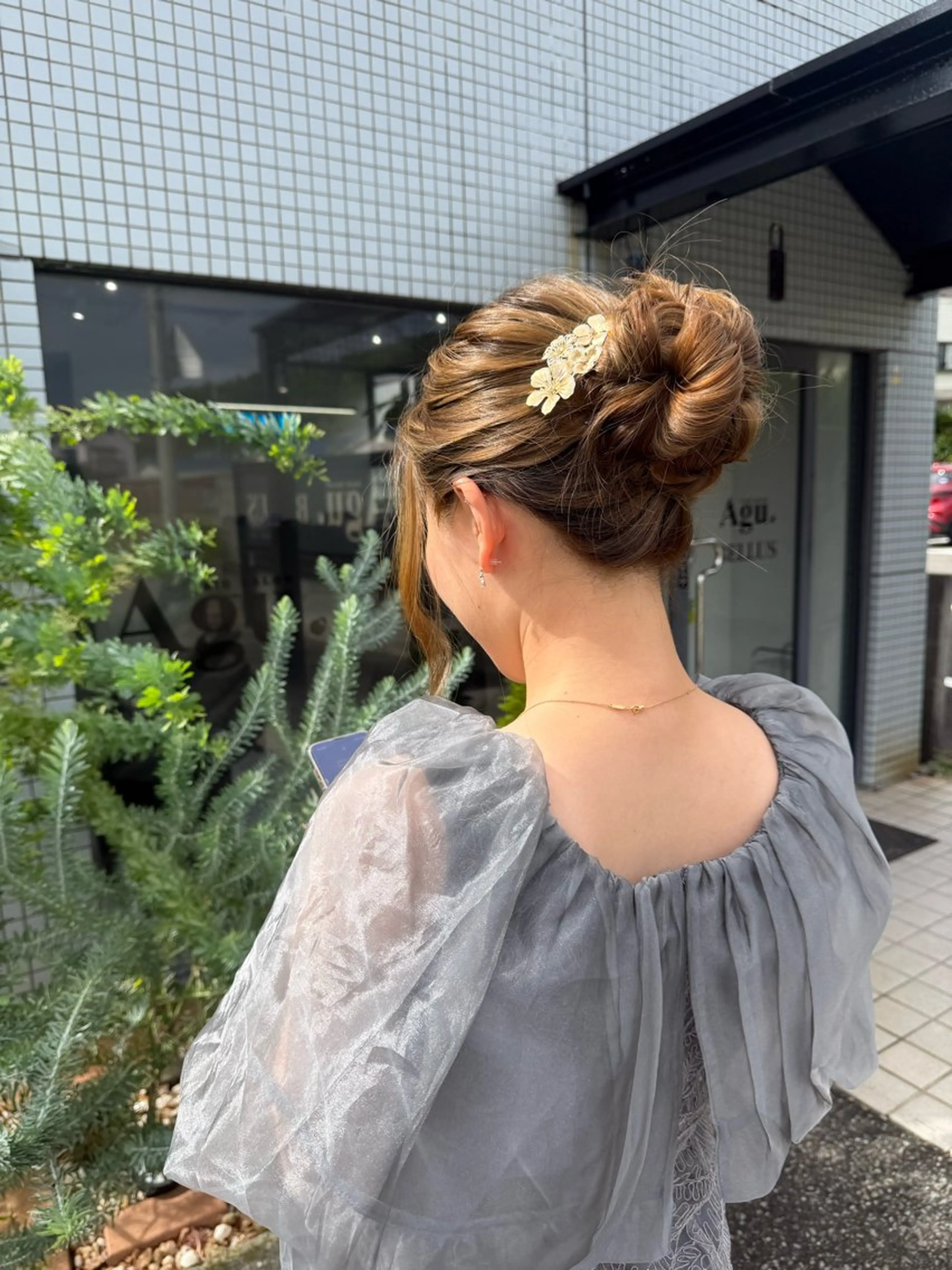 ヘアアレンジ おおえ しいなのヘアスタイル