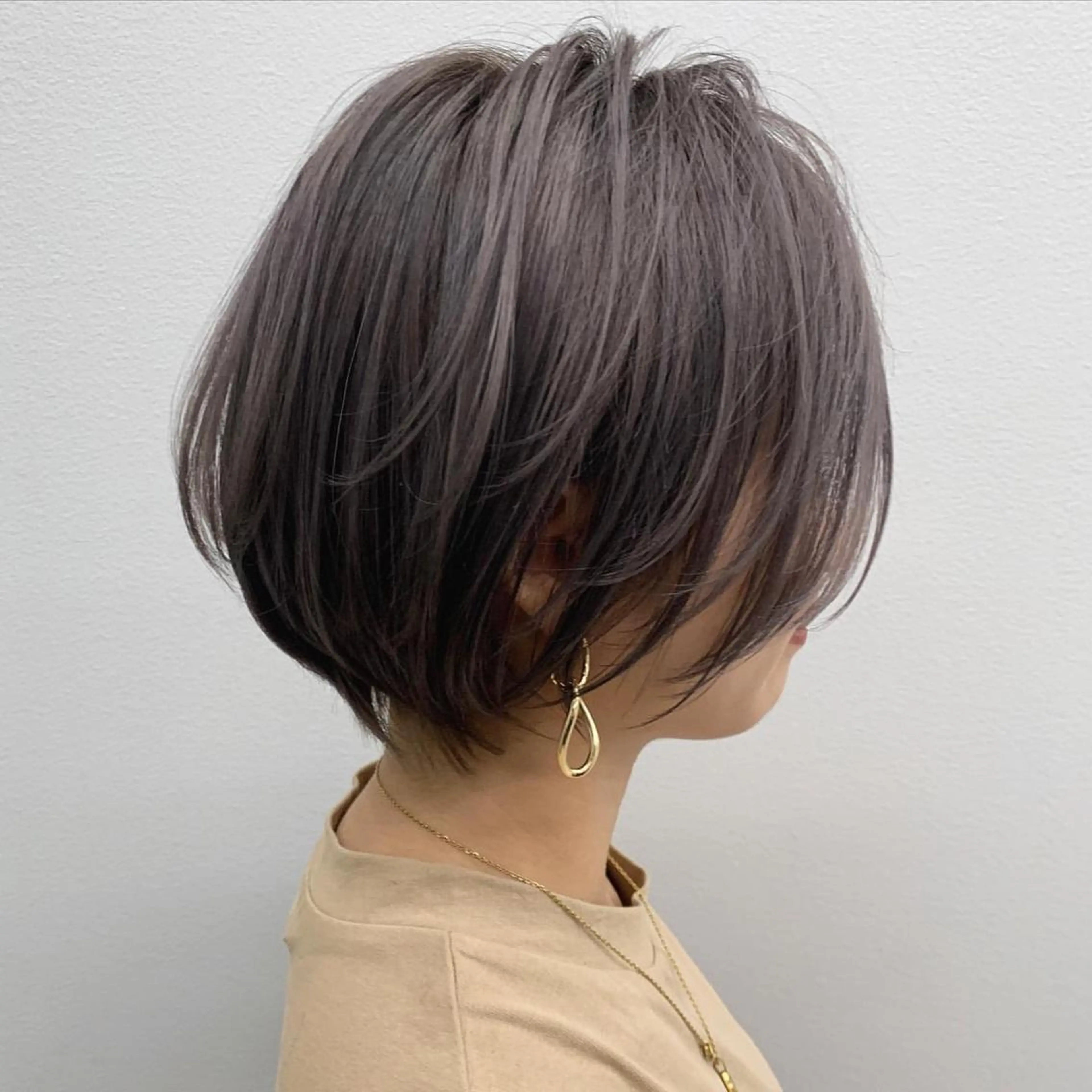 ショート LEVIJU hair所属・韓国ヘア🕊村上 ののこ🕊のヘアスタイル