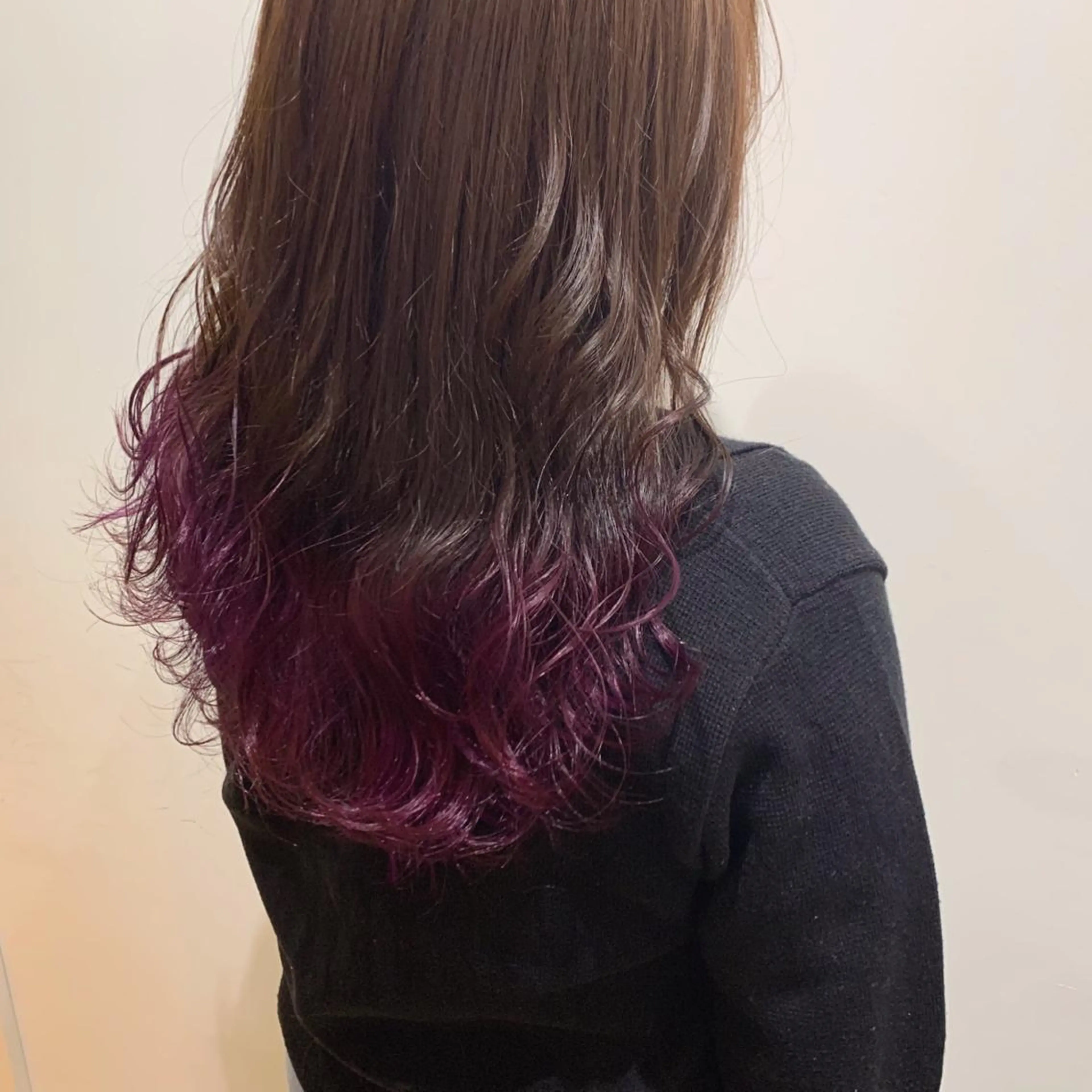 セミロング ヘアカラー トリートメント Jewel Box所属・髪質改善ストレート 特化⭐️杉本奈稀沙のヘアスタイル