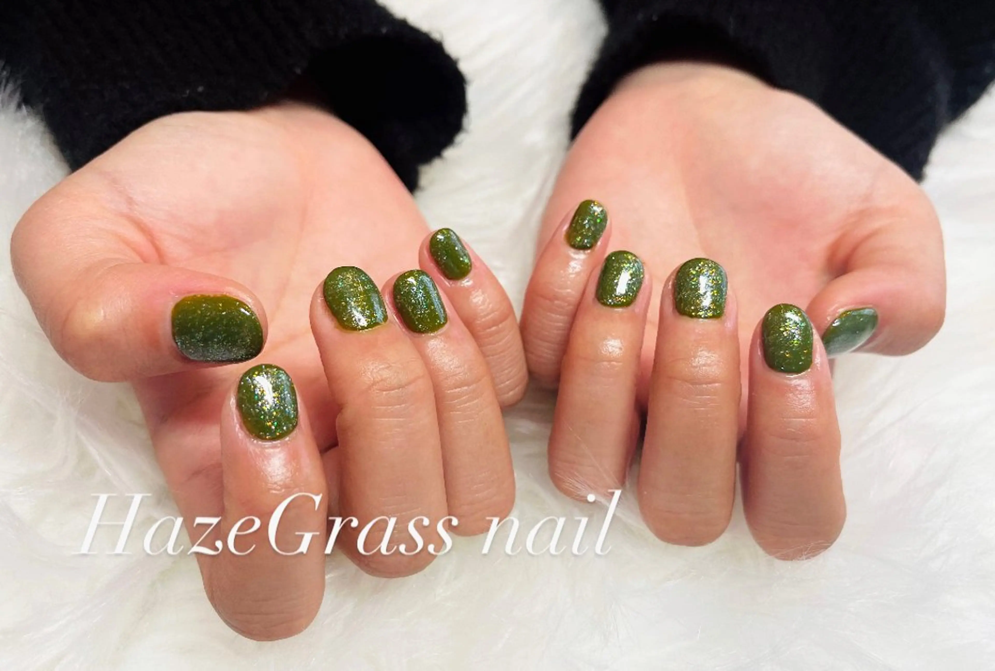 ネイル ワンカラーネイル ハンドネイル HazeGrass NAILのネイルデザイン