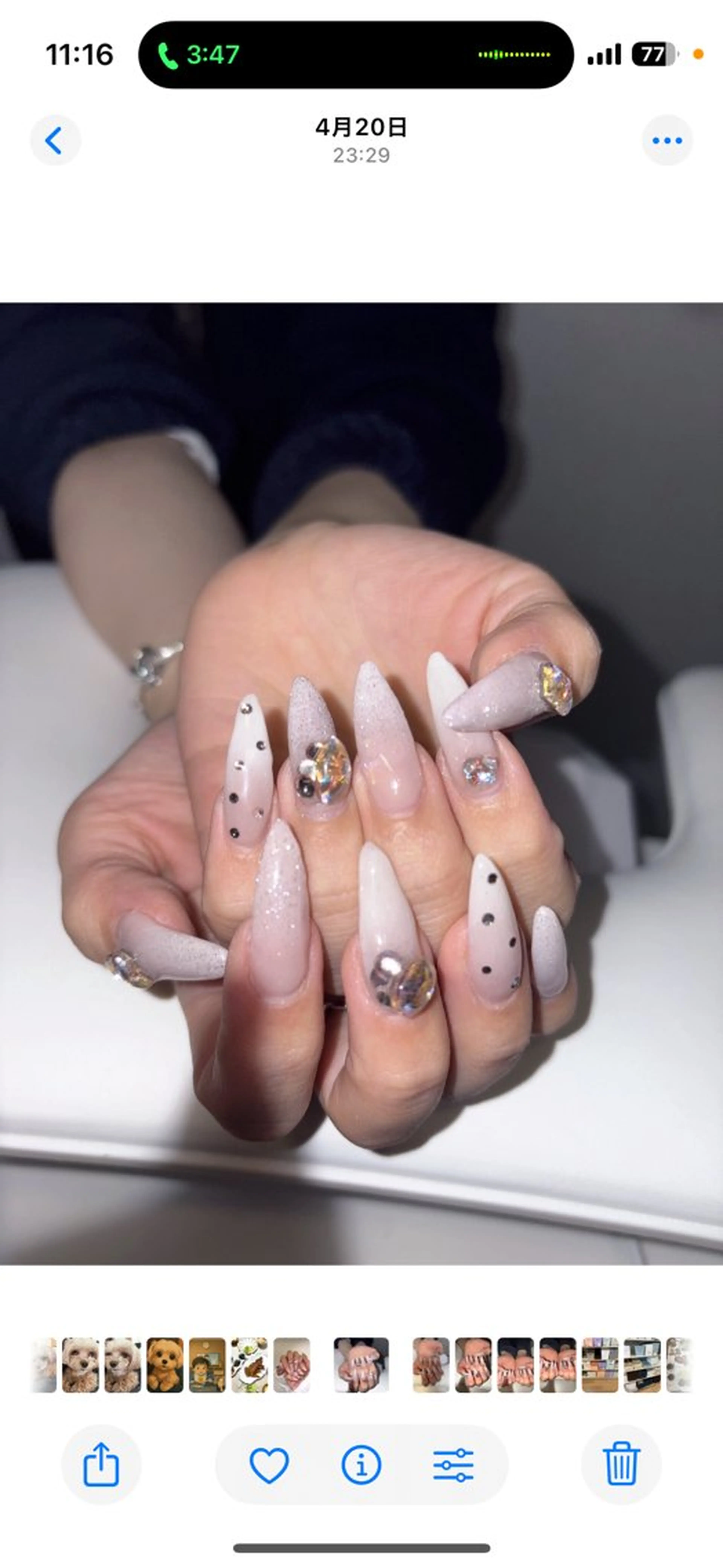 ネイル Saki 🩷のネイルデザイン