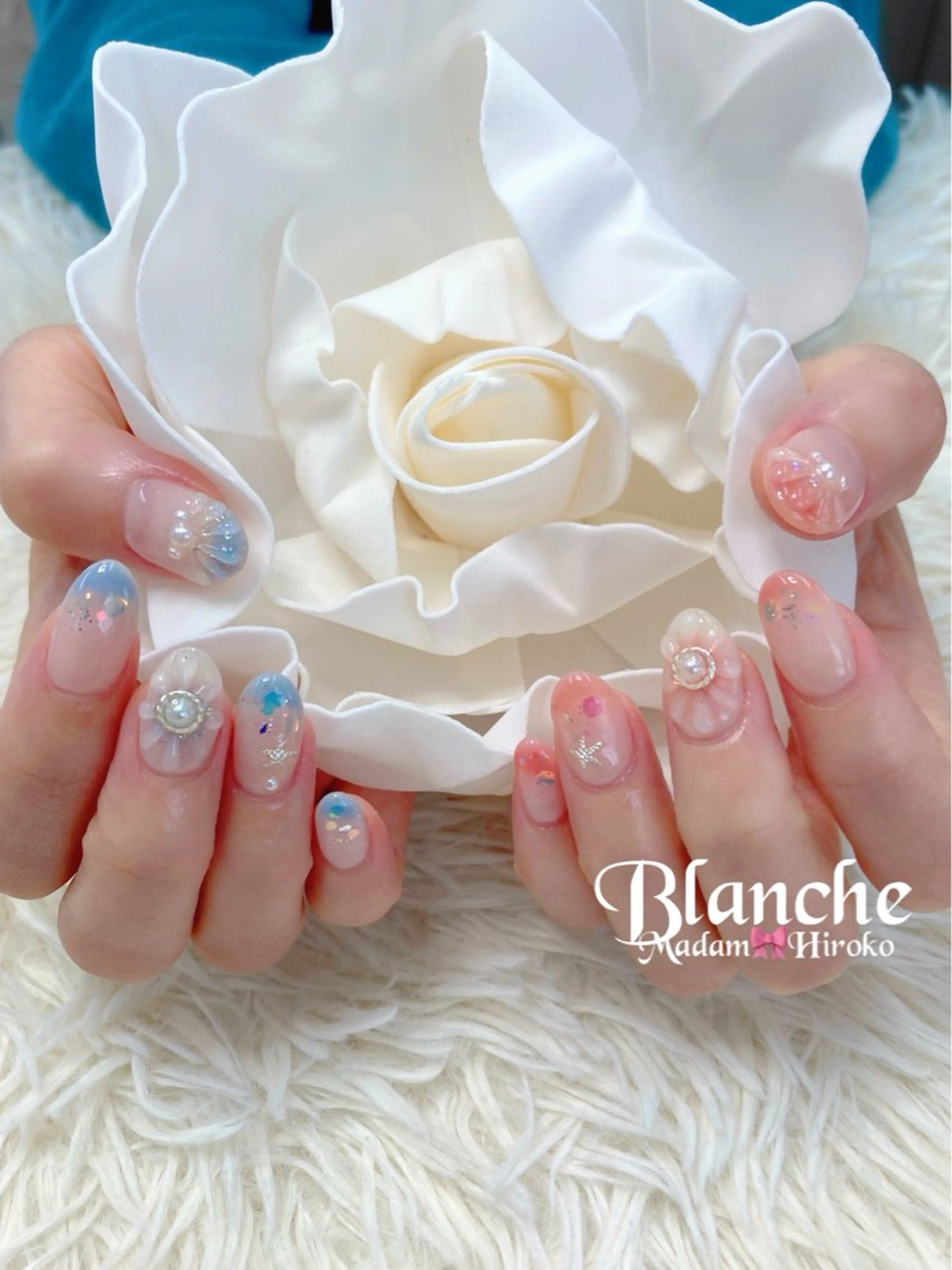 ネイル 夏ネイル Lianネイル 寛子Lianのネイルデザイン