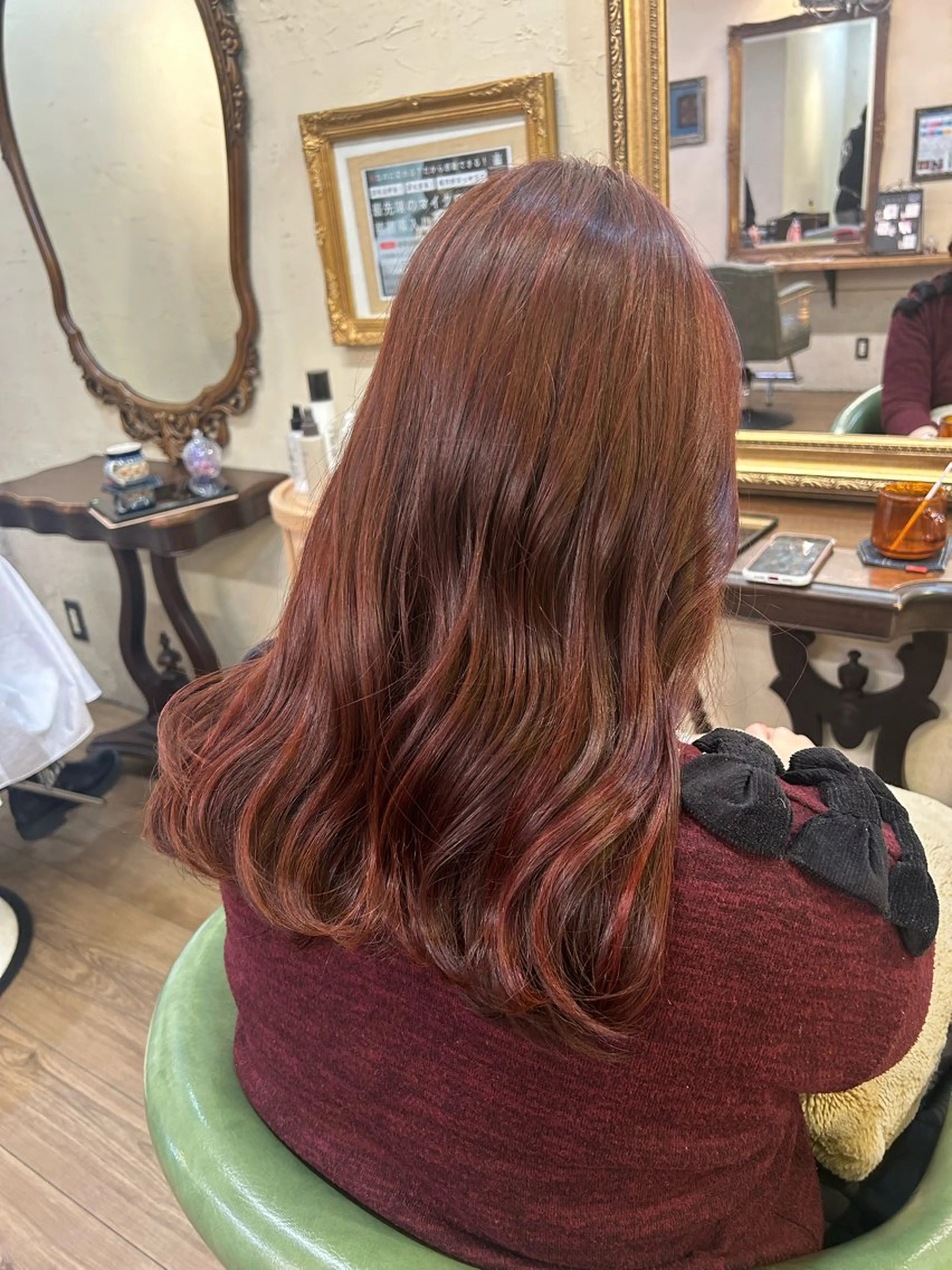 ロング カラー ヘアカラー 馬場 瑞穂のヘアスタイル