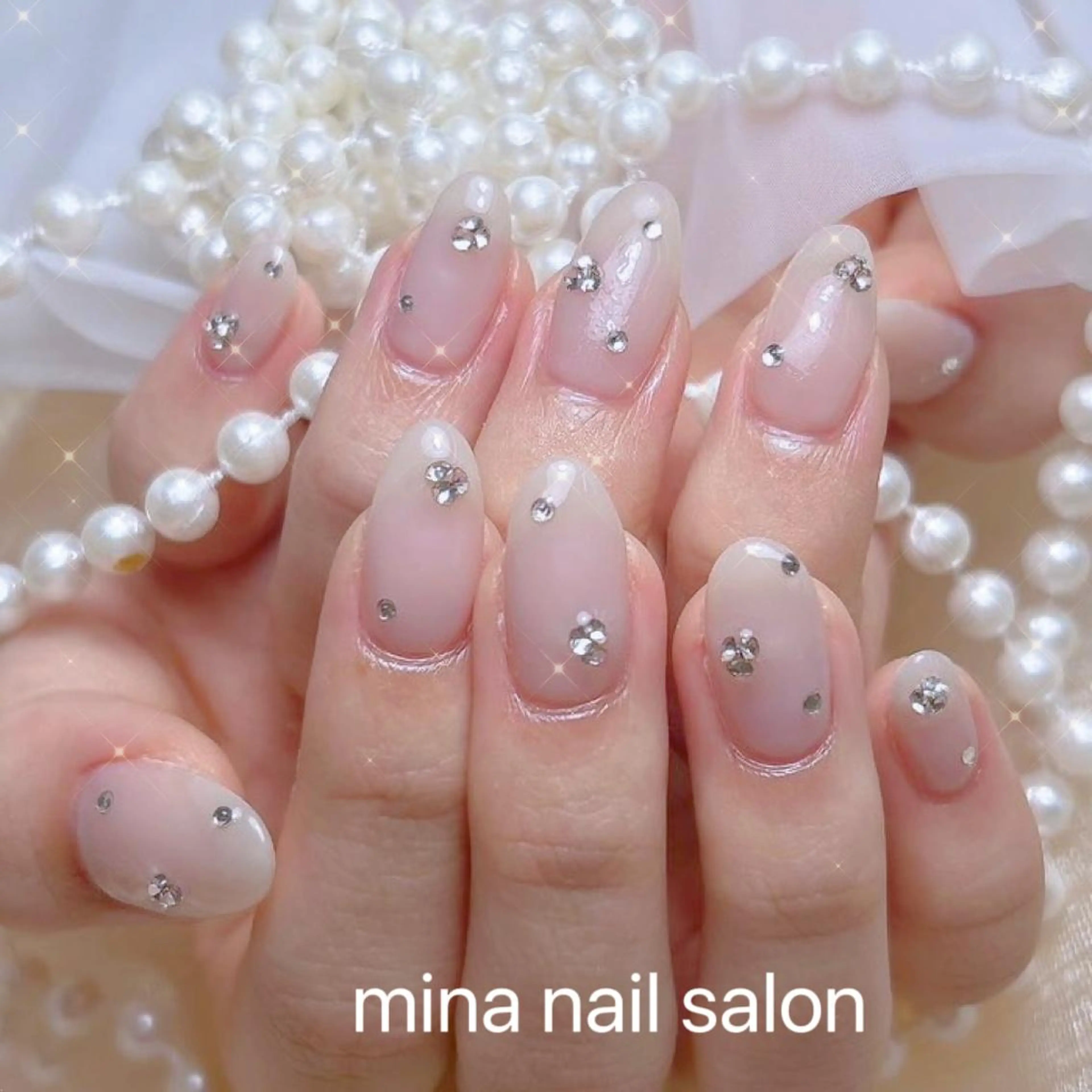 ネイル ハンドネイル Mina🧸 韓国風ネイル🎀のネイルデザイン