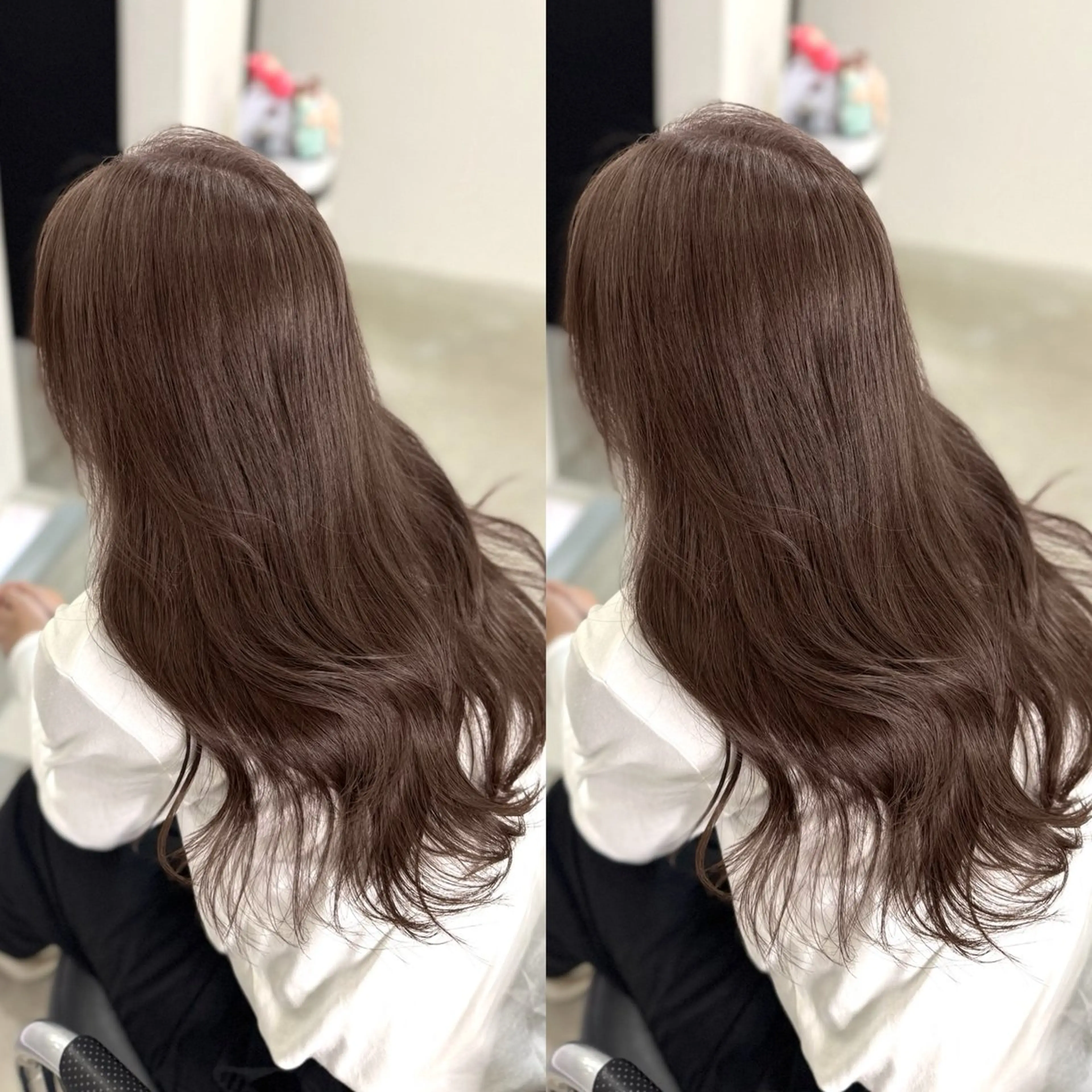 ロング ヘアカラー 🌟透明感カラー 🌟松岡勇輝のヘアスタイル