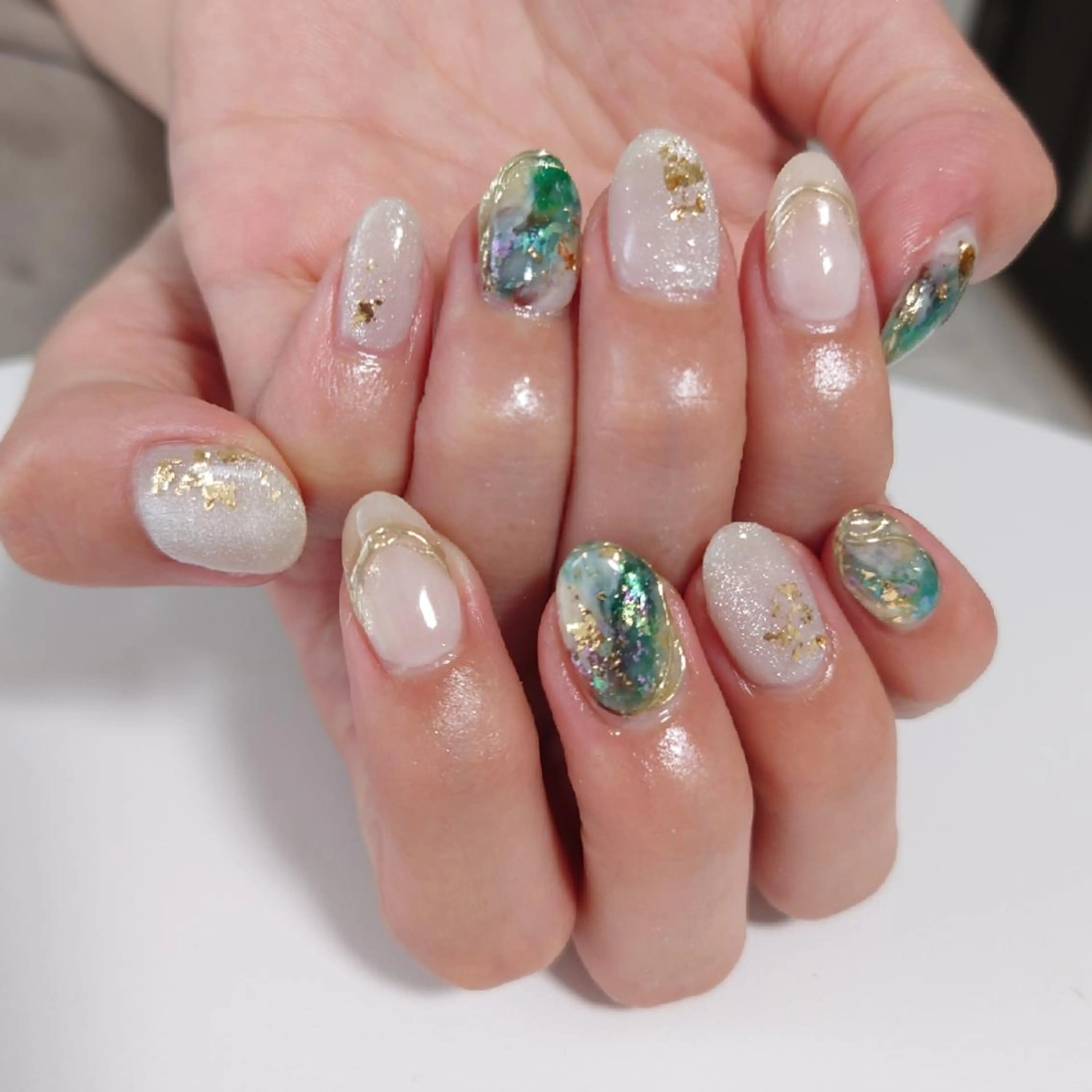 ネイル アートネイル ジェルネイル ニュアンスネイル NailSalon Kotillのネイルデザイン