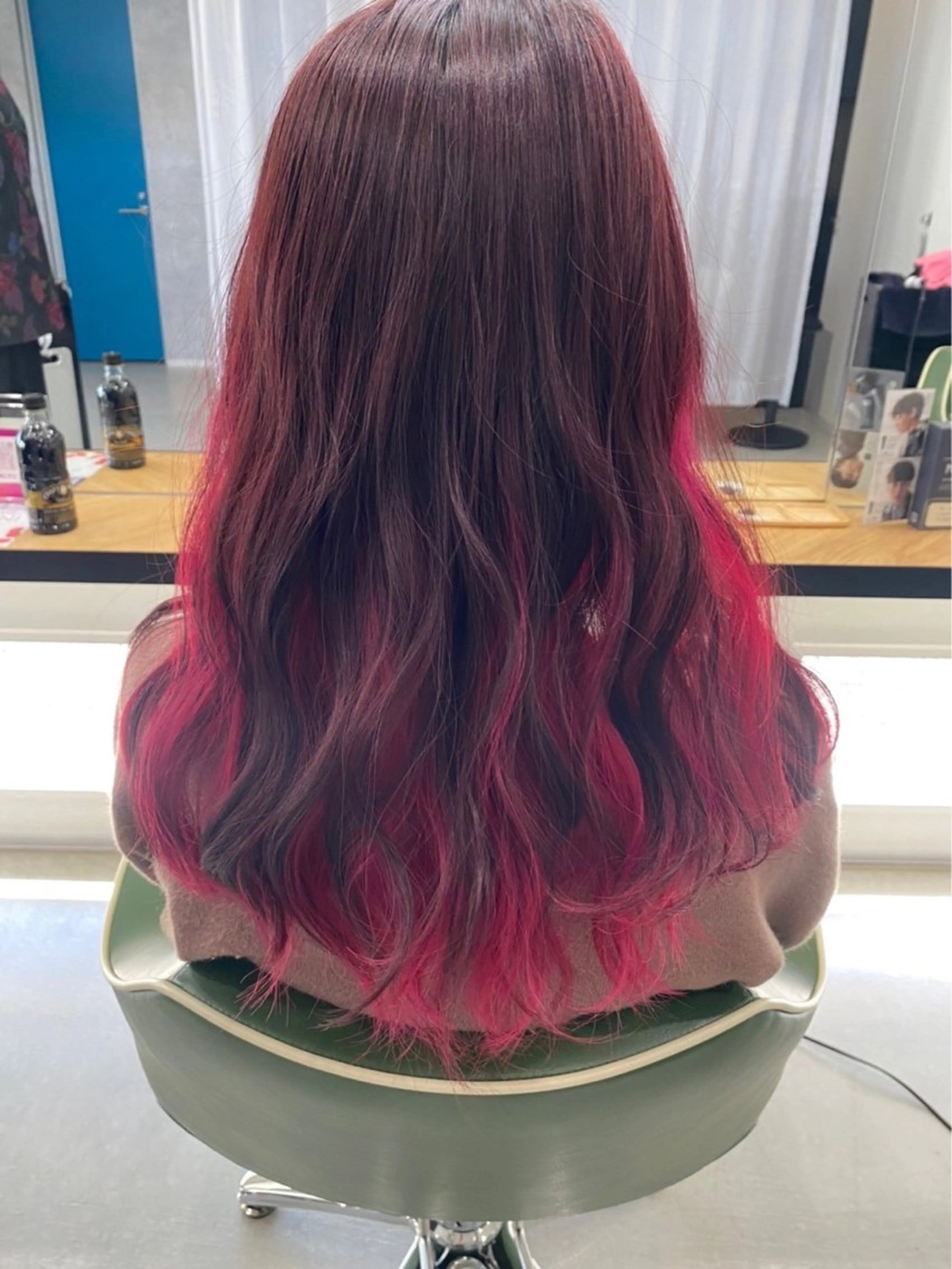 カラー インナーカラー qulim hair所属・赤座 早紀【qulim】のヘアスタイル