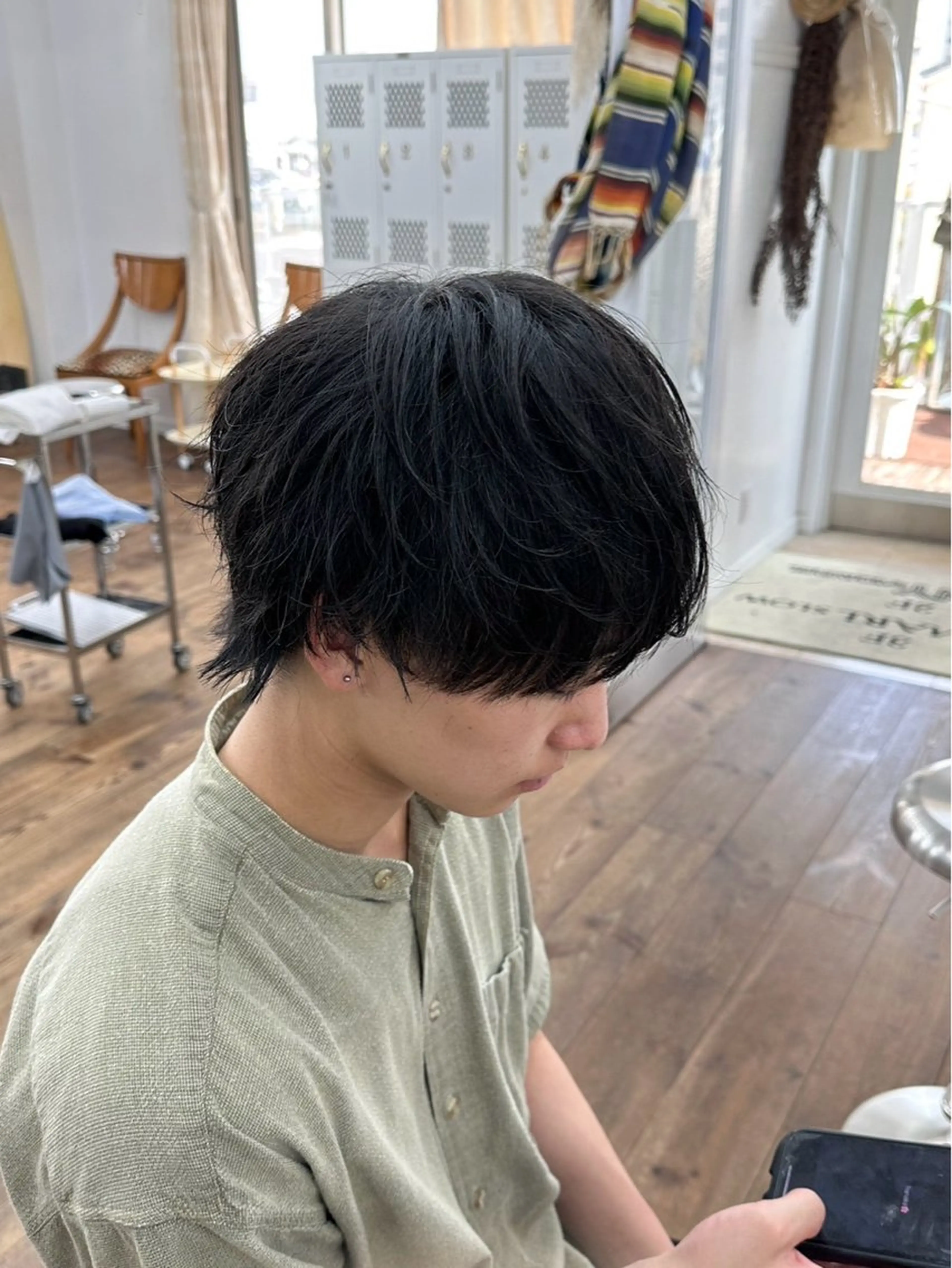 ショート ショートヘア ウルフカット メンズ特化サロン taiseiのヘアスタイル