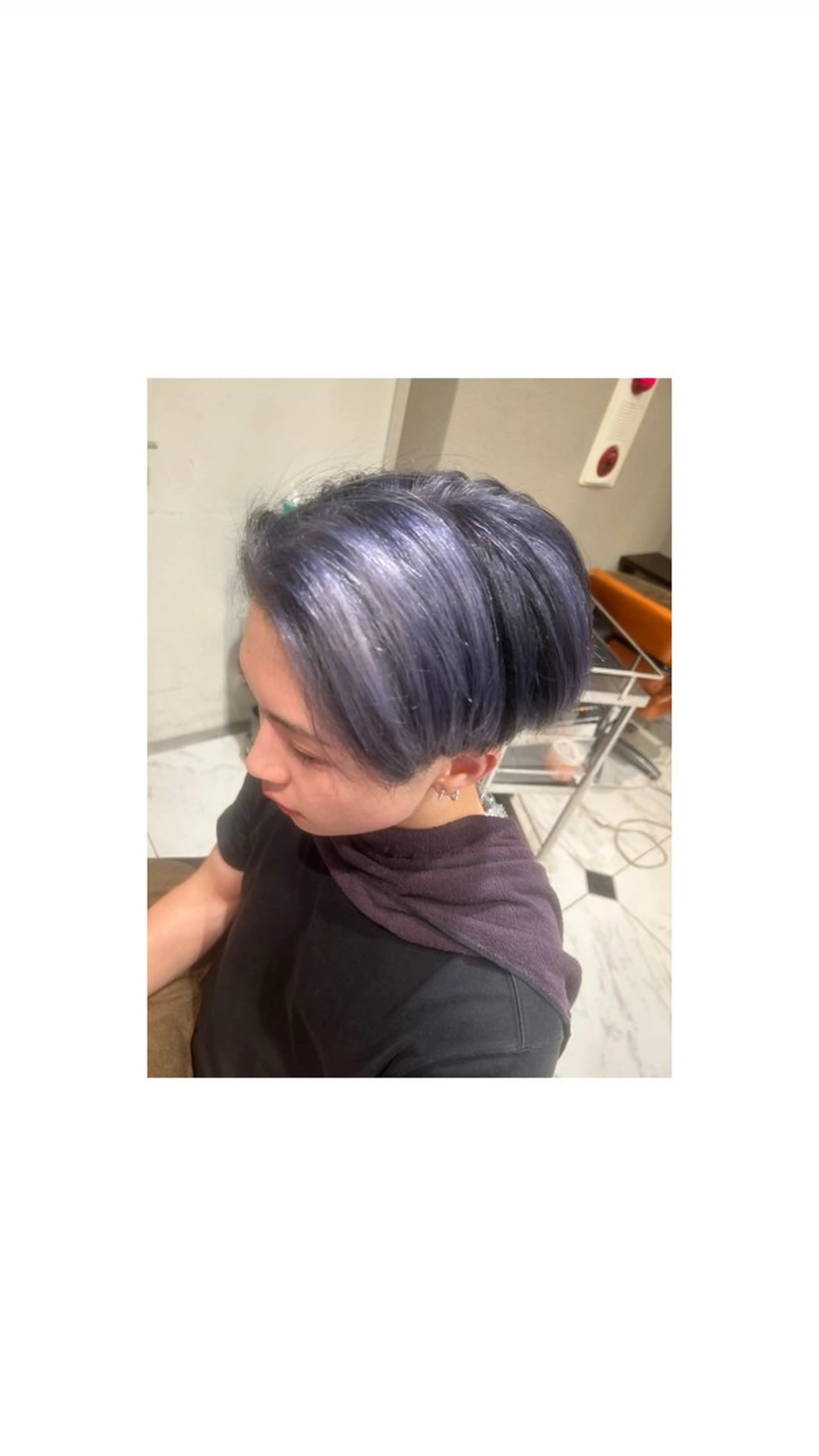 カラー メンズ デザインカラー Michio Nozawa HAIR SALON Ginza所属・ナカシマ ユヅキのヘアスタイル