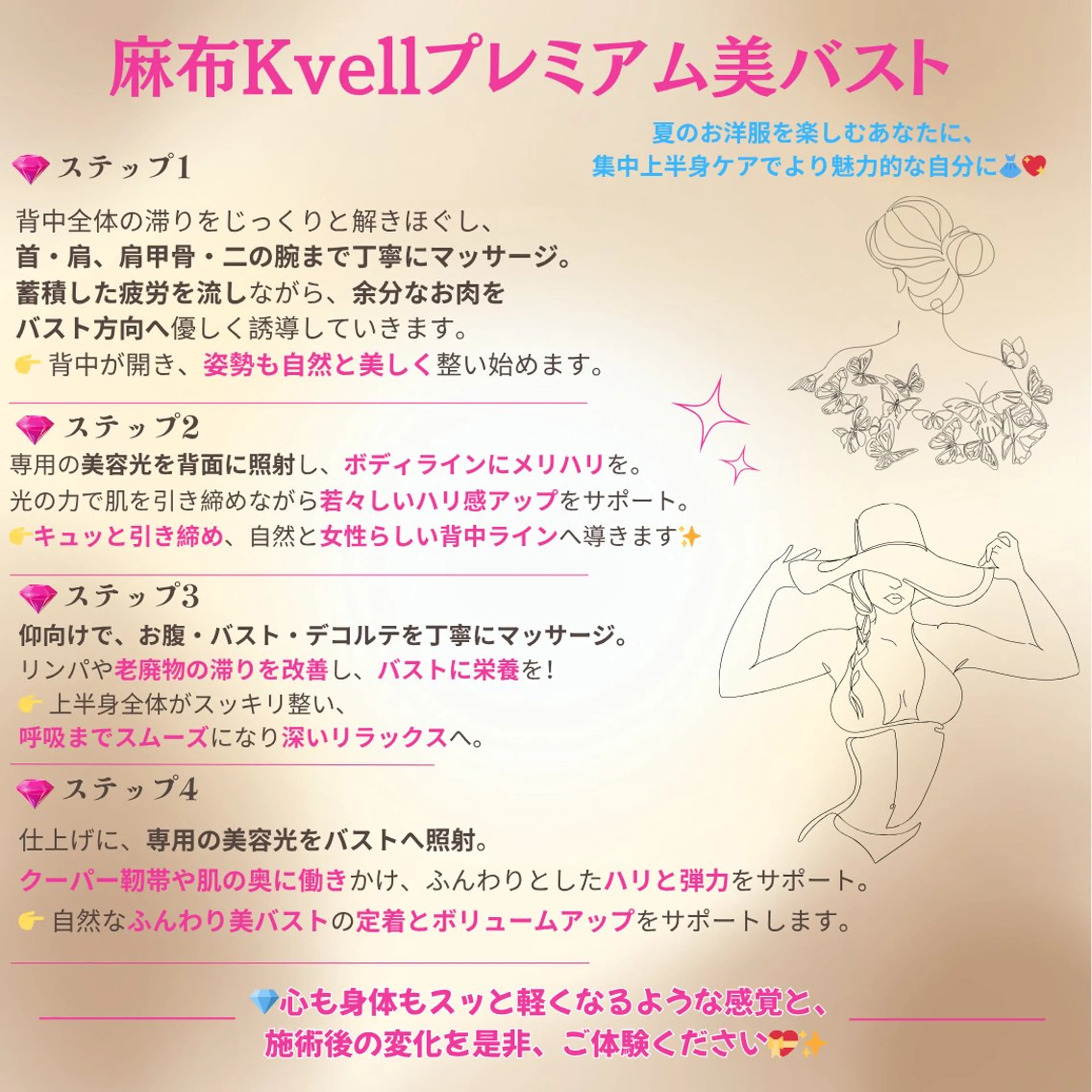 麻布24時間エステ サロンKvellのエステ・リラクイメージ