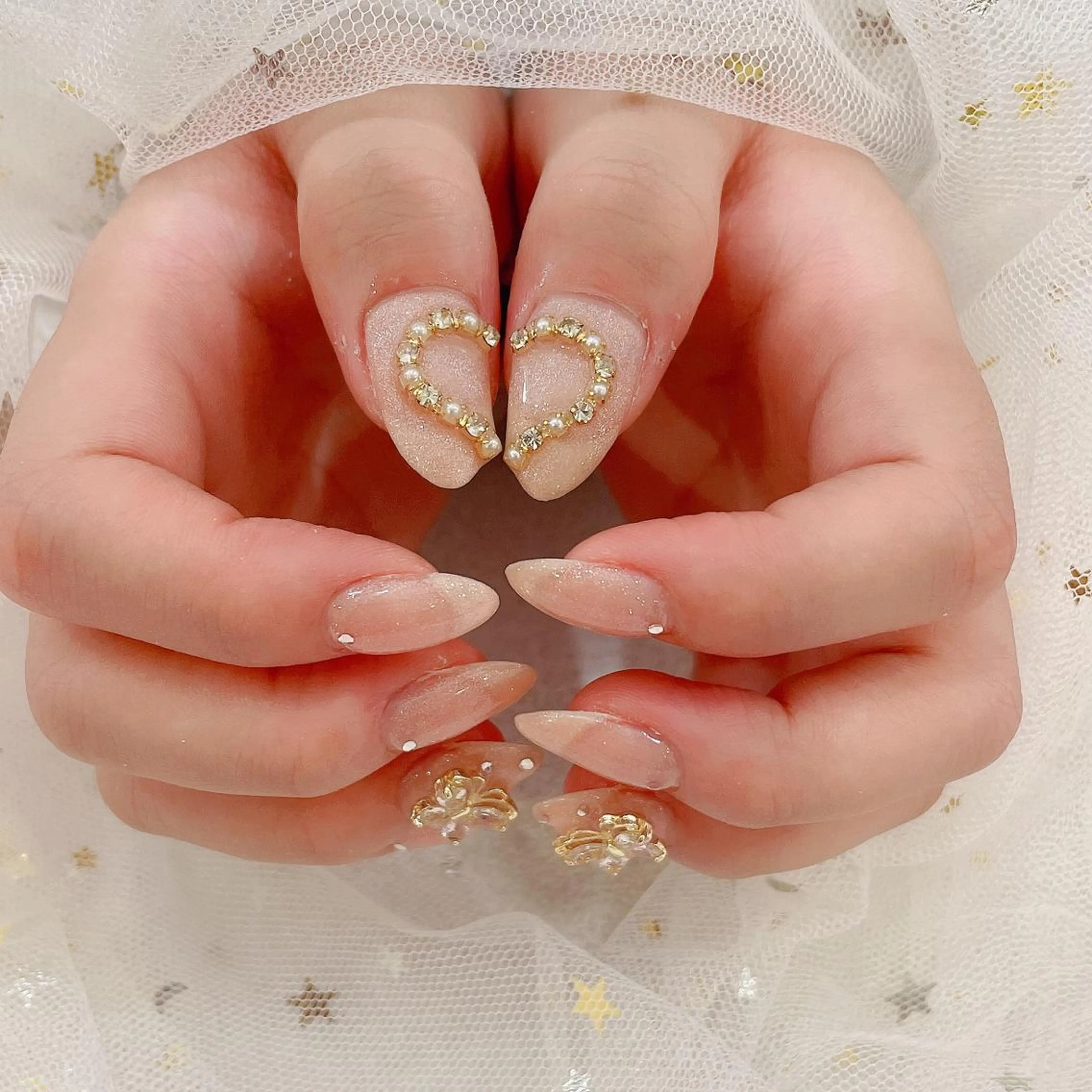 ミディアム ネイル cho nailのネイルデザイン