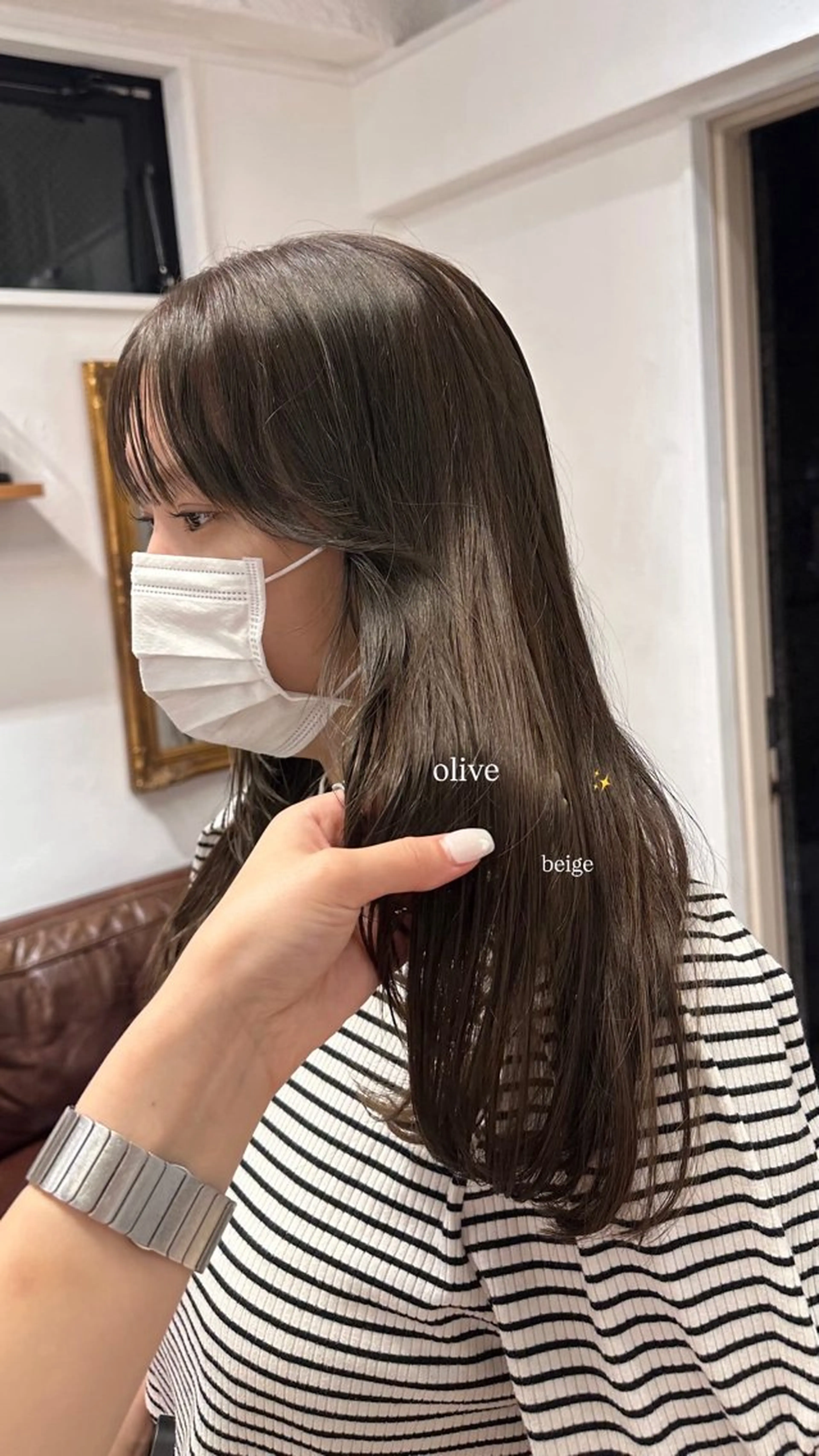 ロング カラー ヘアアレンジ ヘアカラー Lomalia Rukaのヘアスタイル