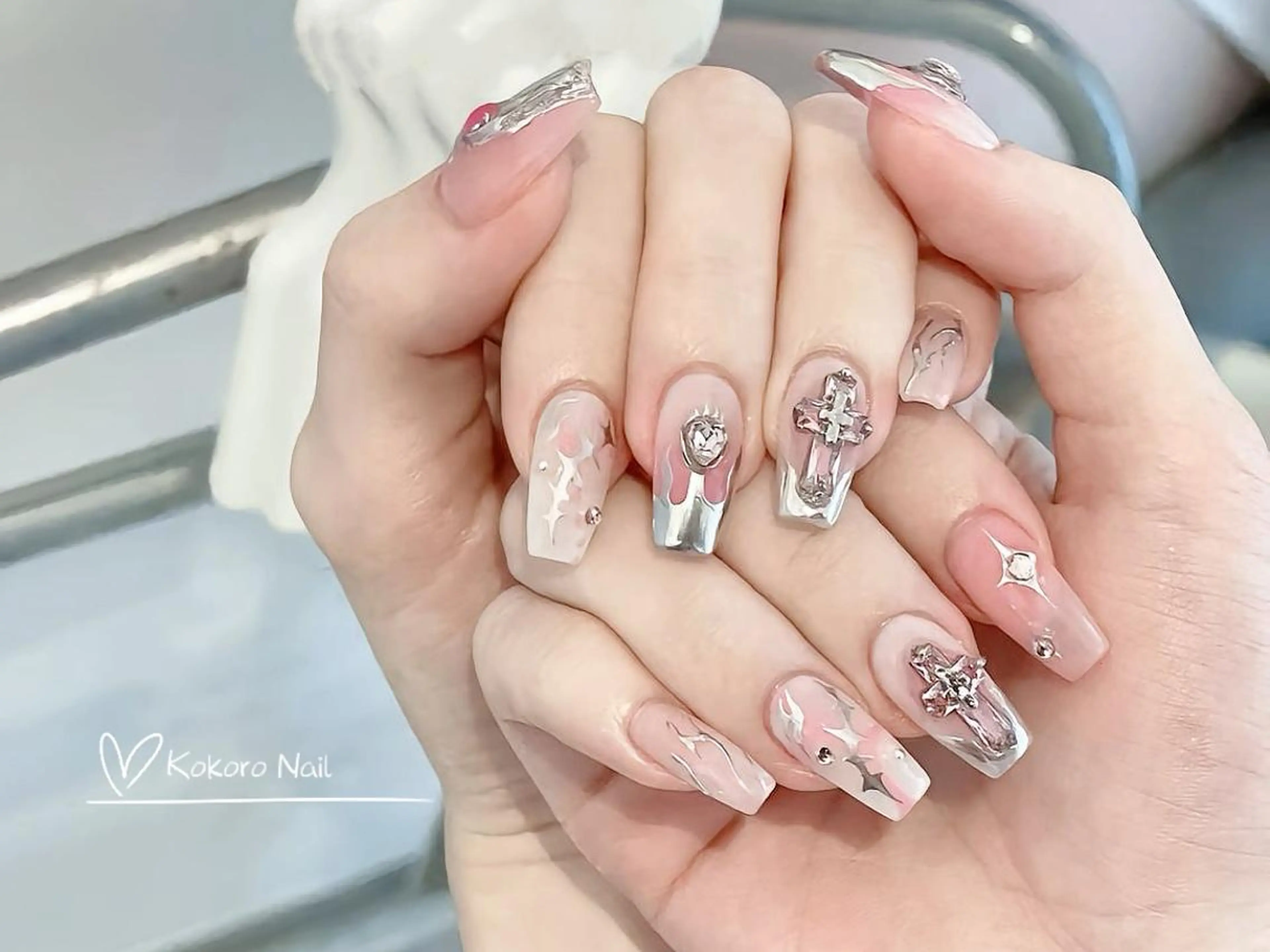 ネイル ハンドネイル 💗KOKORO NAIL💗のネイルデザイン