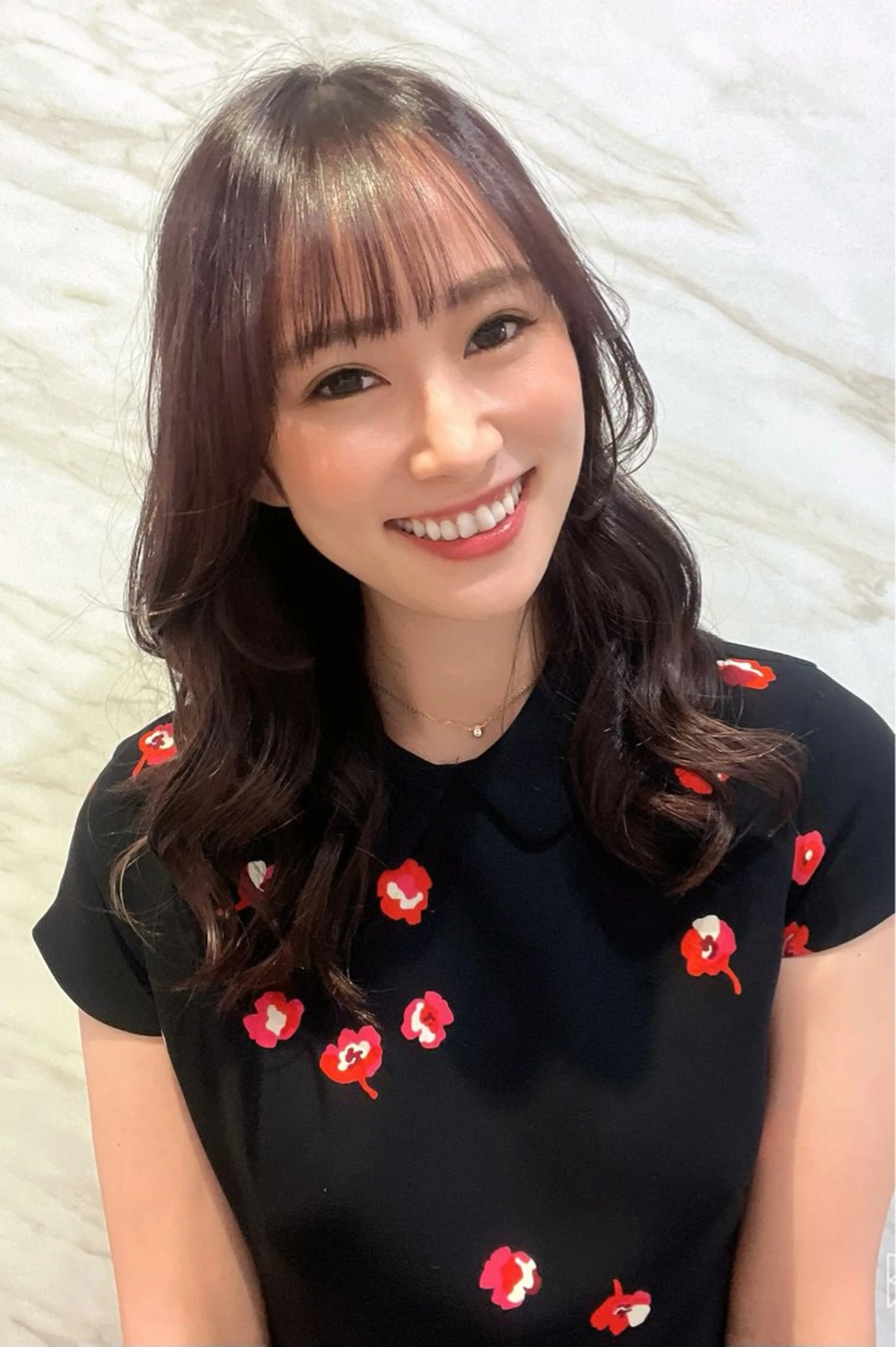 セミロング カラー パーマ ヘアアレンジ メンズ キッズ ネイル マツエク・マツパ アイブロウ メンズブリーチ メンズハイライト メンズ韓国風 ベージュカラー ブリーチ カット パーマ トリートメント 平川 友理/韓国ヘア💘のヘアスタイル