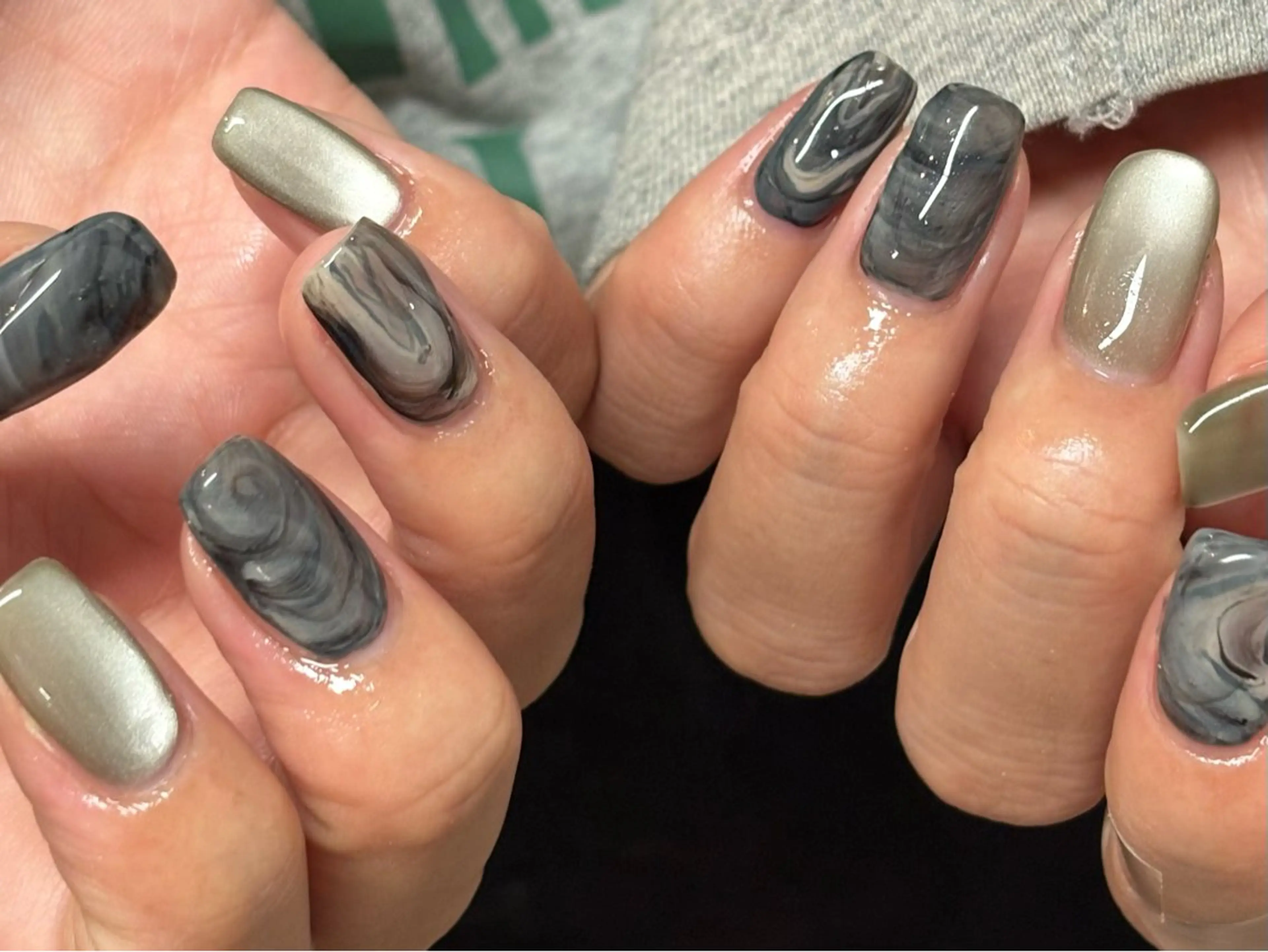 ネイル ハンドネイル GLADnail新宿 arisaのネイルデザイン