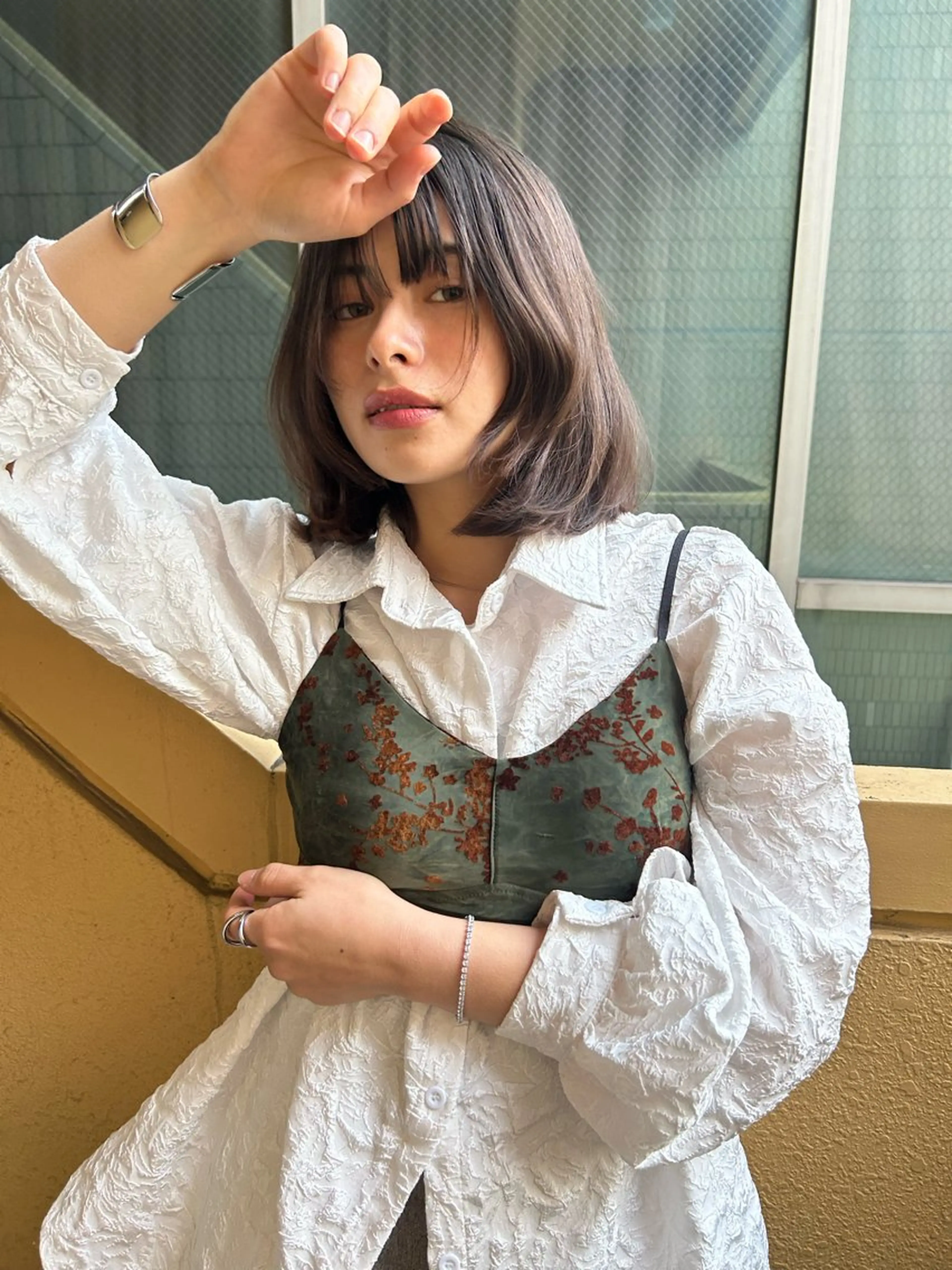 ショート カラー カット ヘアカラー トリートメント ショート/ボブ専門 宮脇美奈/南船場のヘアスタイル