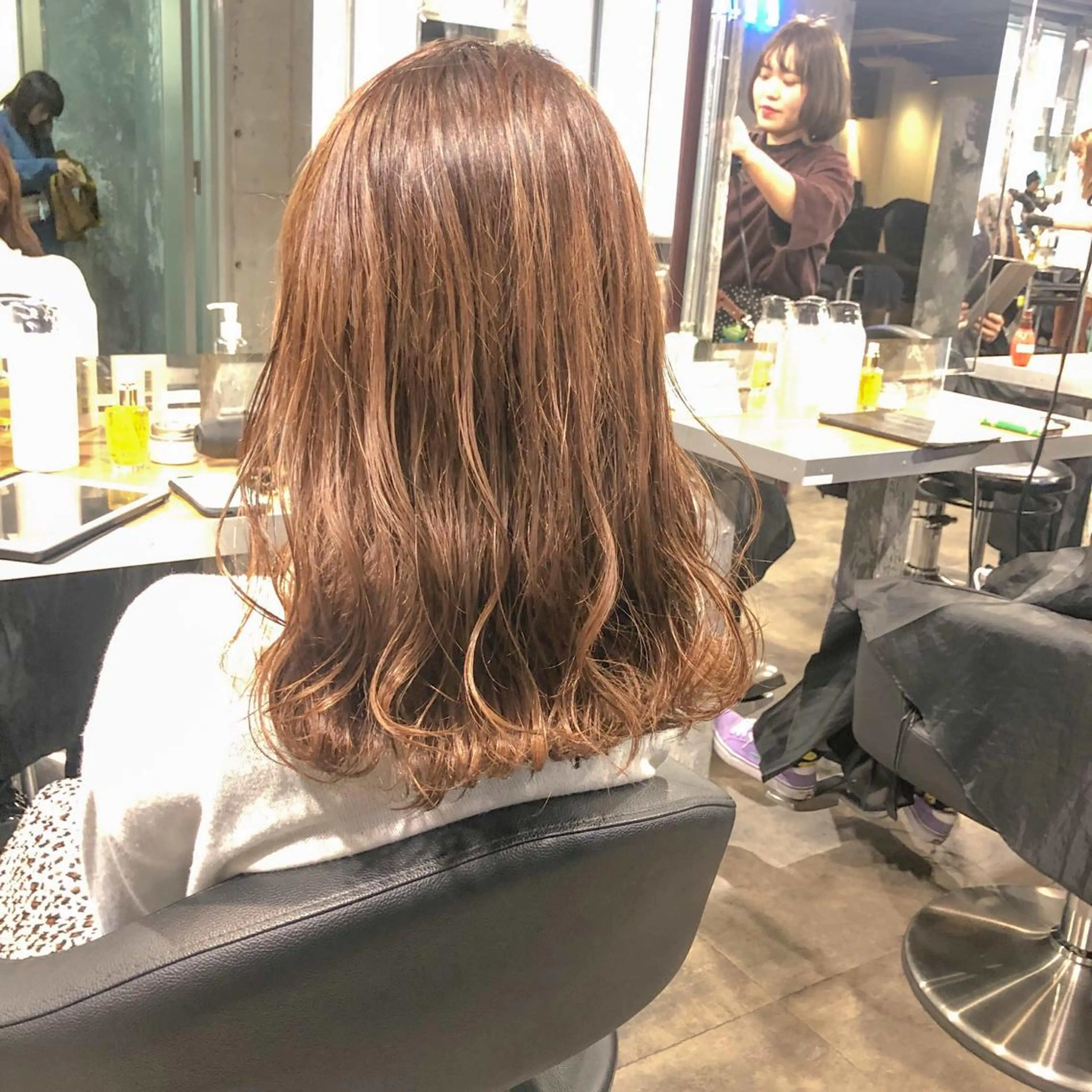 ミディアム カラー カット 🔷似合わせのプロ KUMA🔷のヘアスタイル