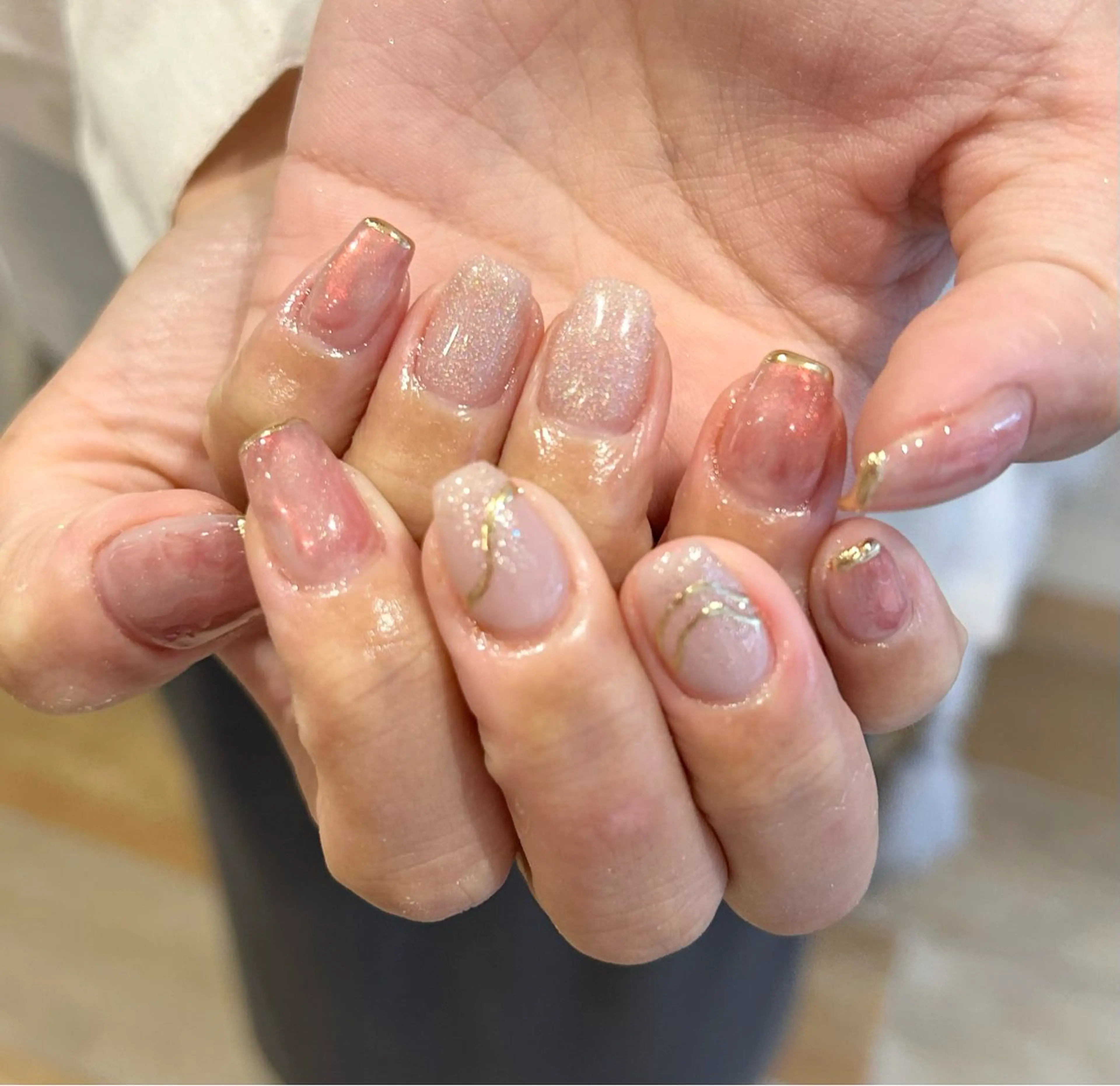 ネイル ハンドネイル 福田 麻耶のネイルデザイン