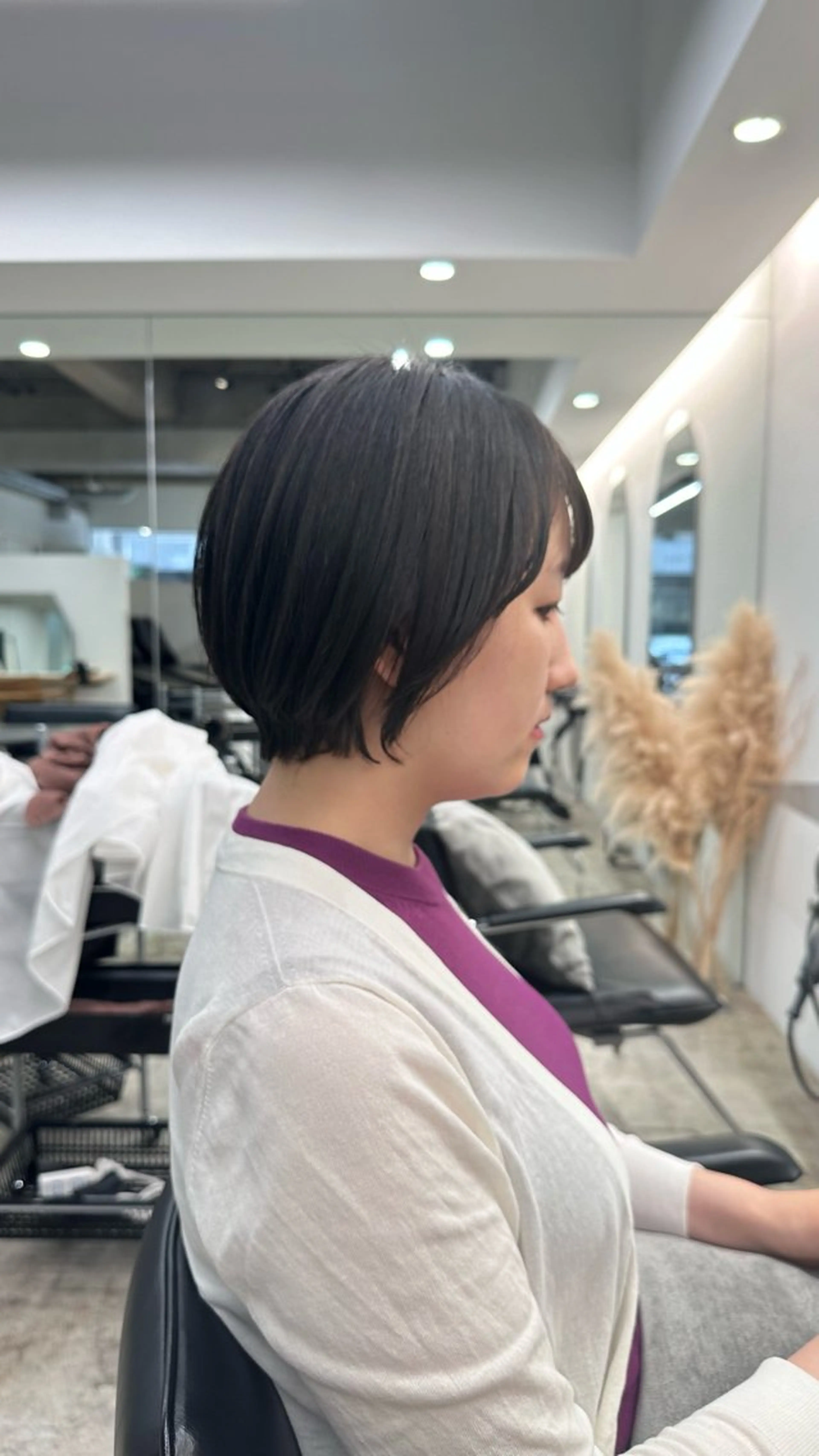 ショート ショートボブ ボブ ショートヘア あいこ/レイヤー カット🌷銀座のヘアスタイル