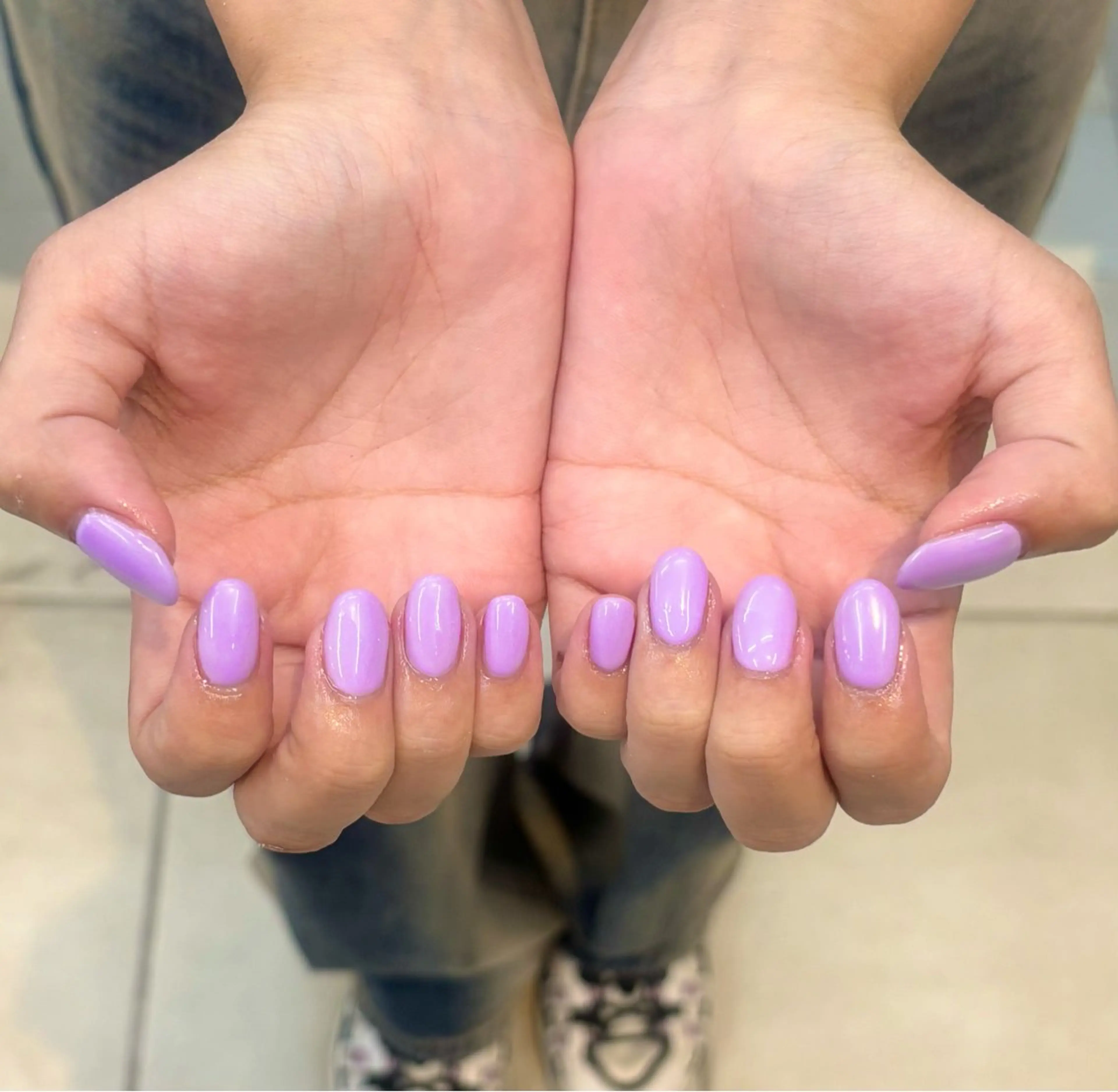 ネイル ワンカラーネイル ai nailのネイルデザイン