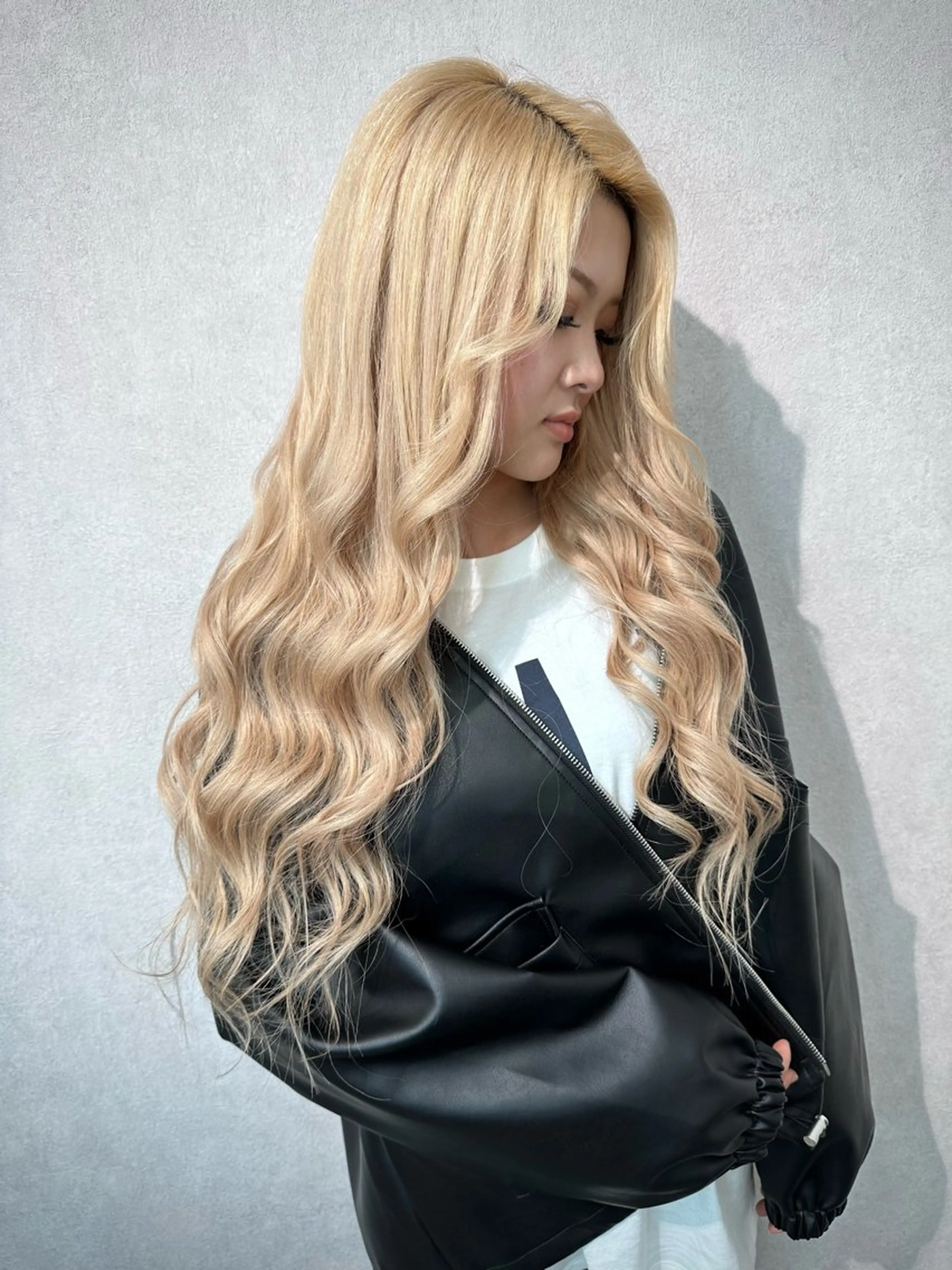 🦄ミニモ限定🦄ダブルカラー＋最高級人毛シールエクステ80本の写真
