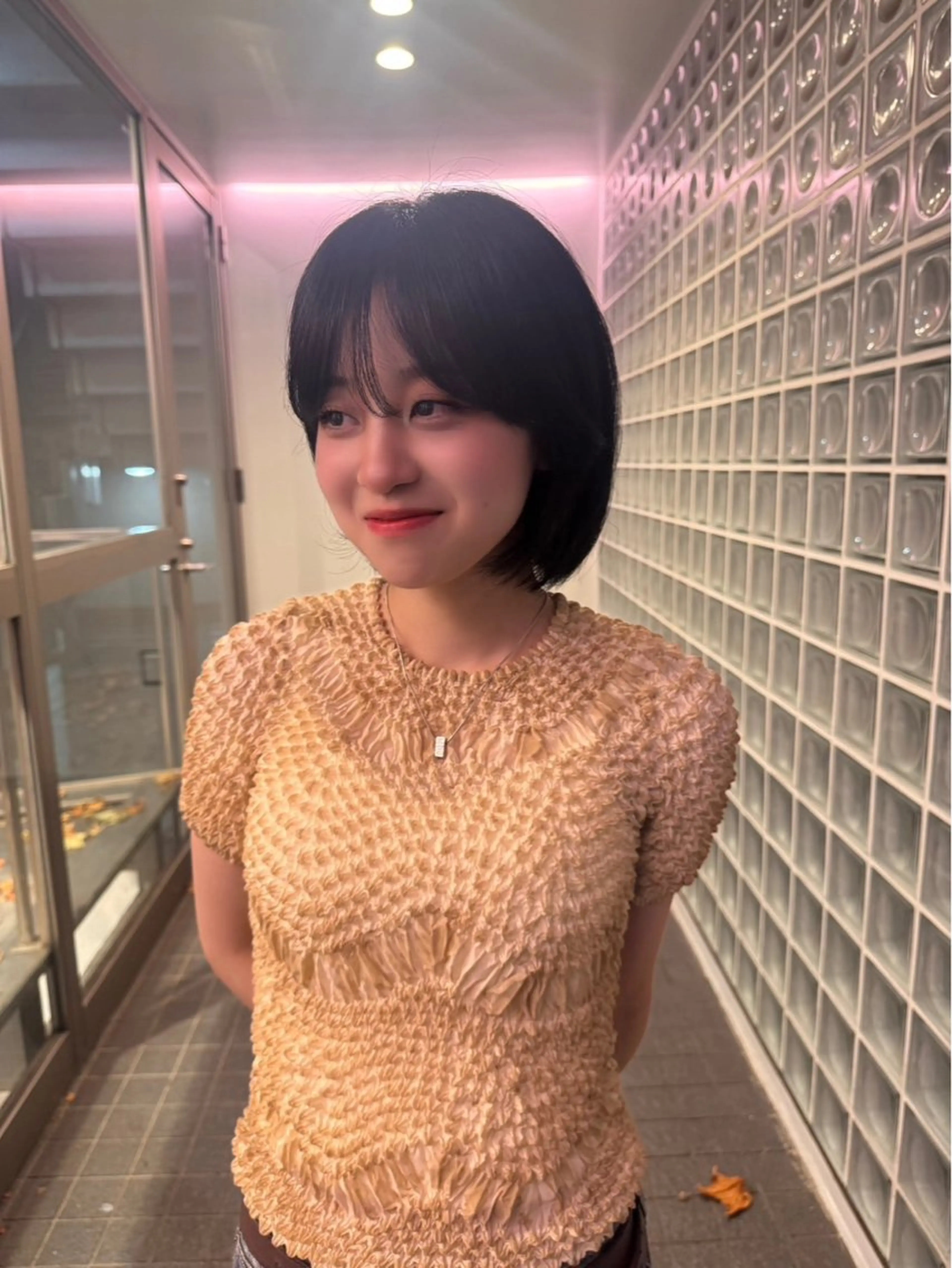 ショート カラー 透明感カラー 艶髪カラー/ 髪質改善/GAKUのヘアスタイル