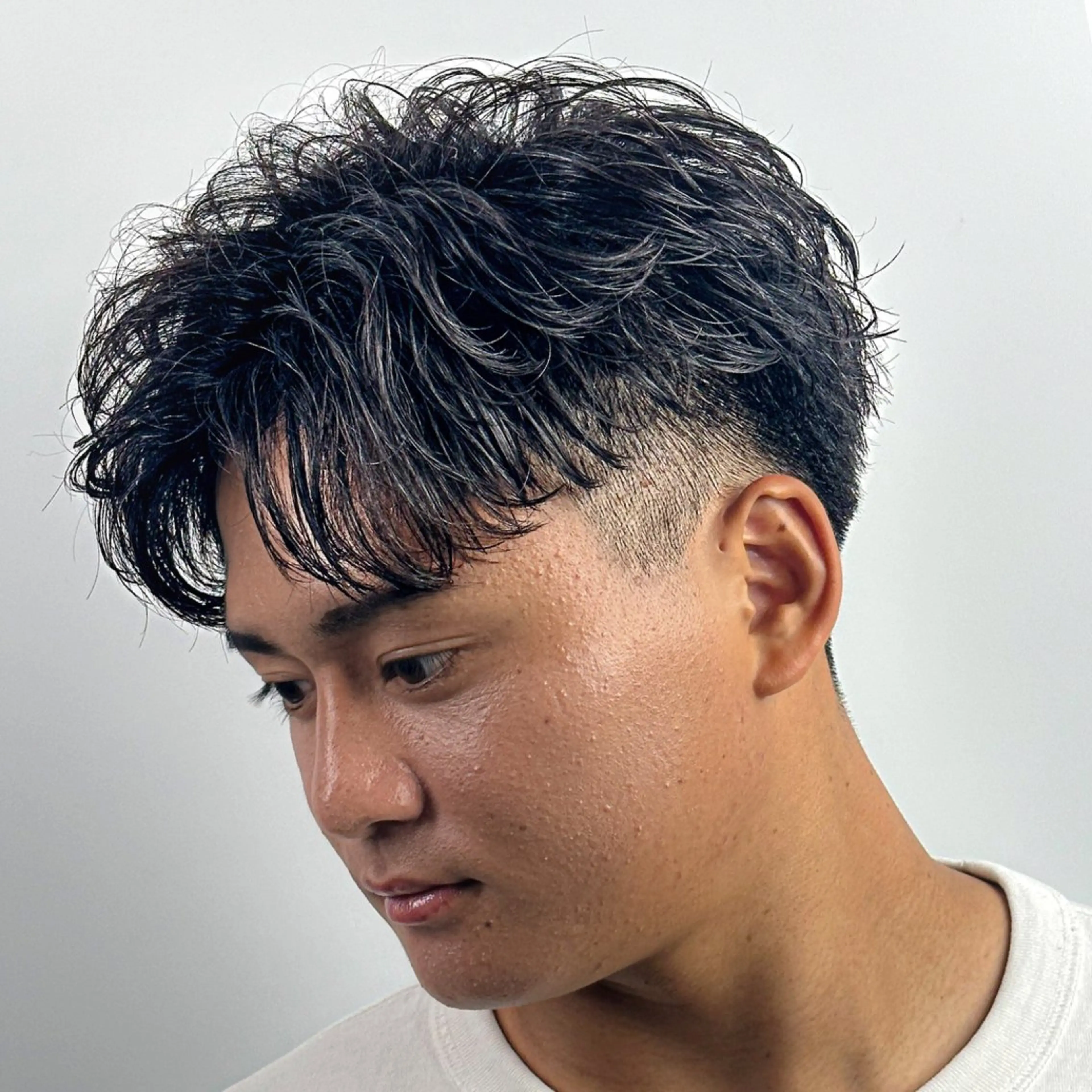 【44％オフ】メンズパーマ相談クーポン+メンズカット（シャドウパーマ/フェザーパーマ/毛流れセンターパート/縮毛矯正）の写真