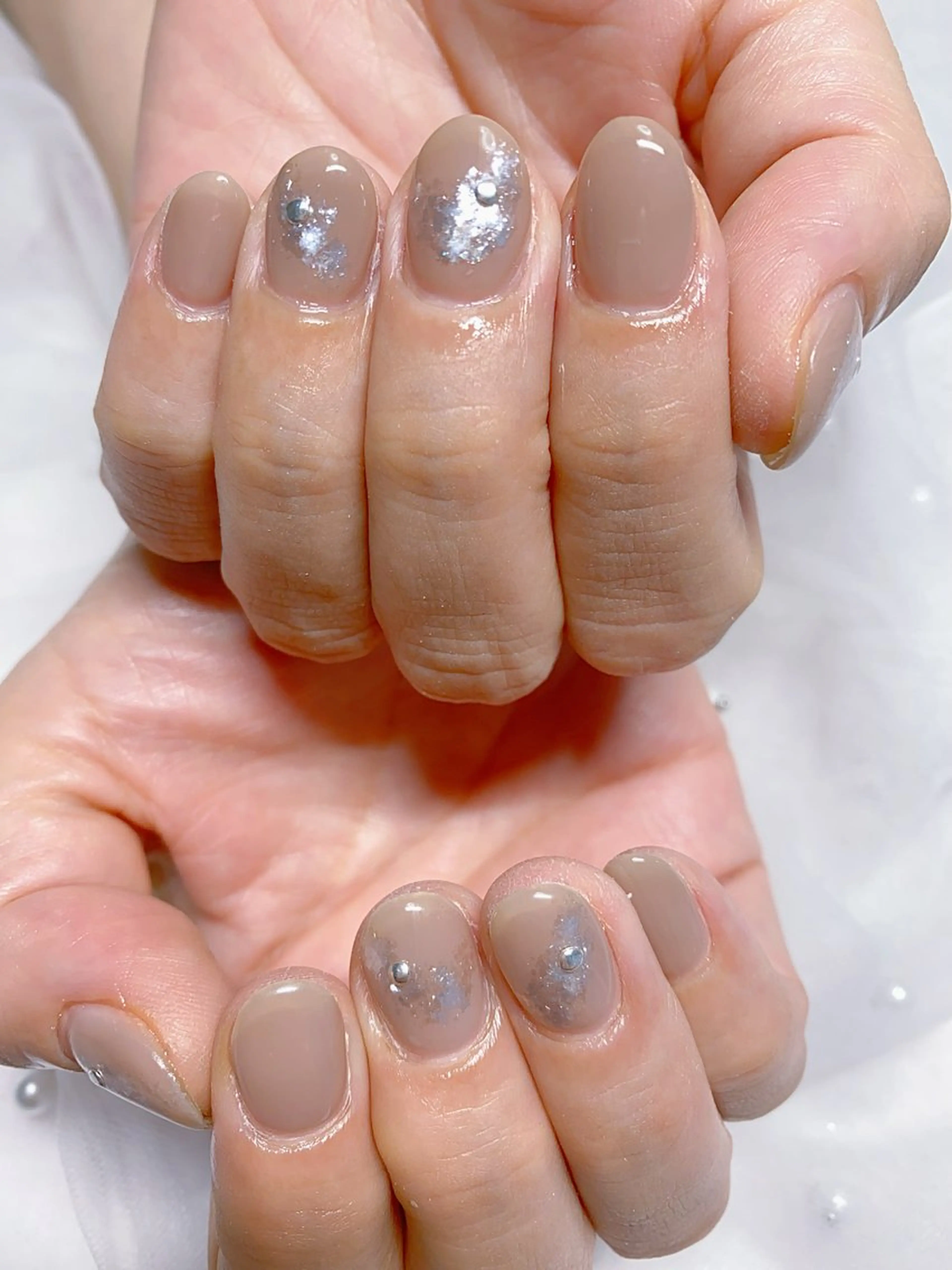 ネイル ニュアンスネイル ハンドネイル Jasmine nailsalon所属・ジャスミン ネイルサロンのネイルデザイン
