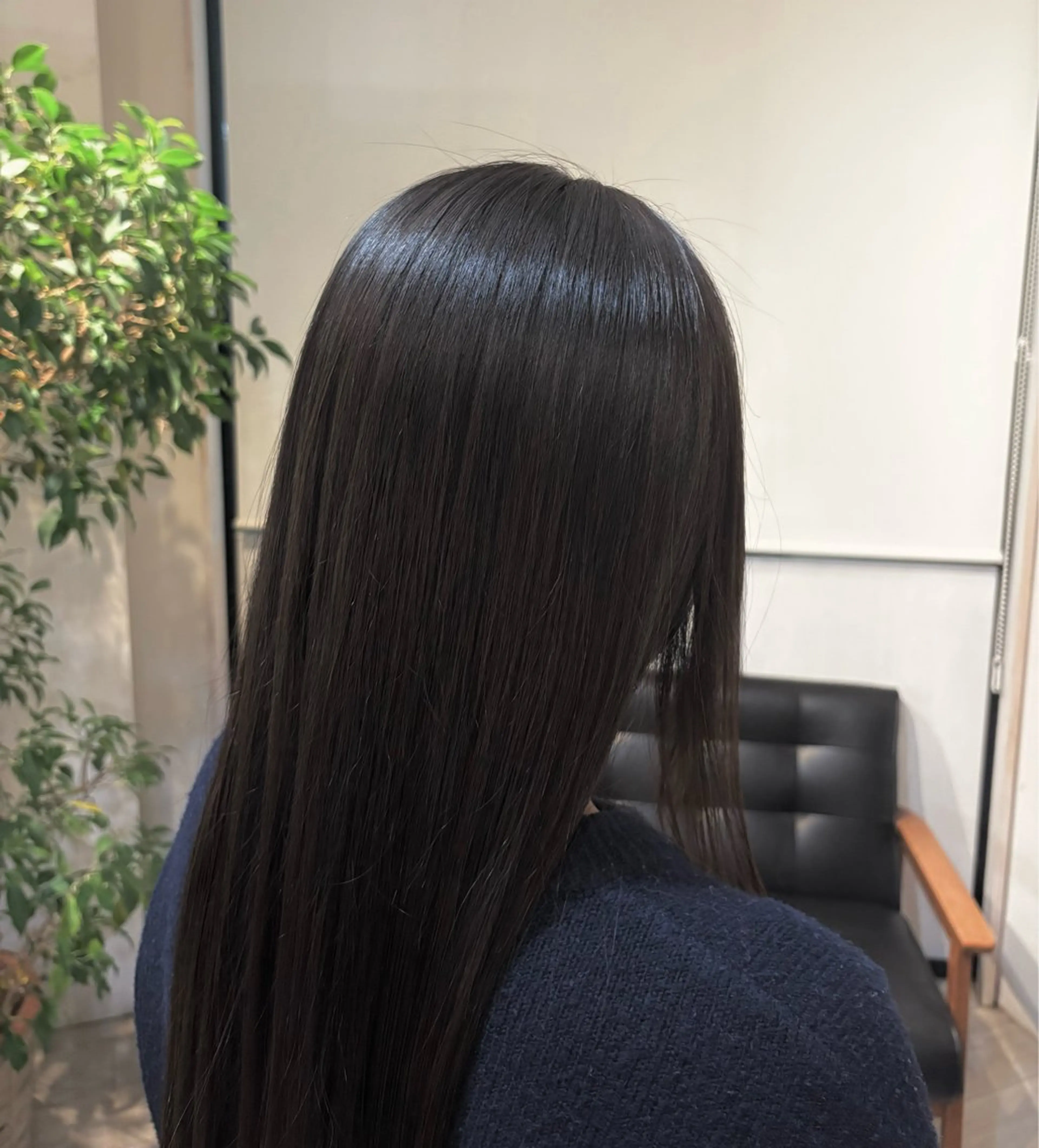 ロング はしもとひより/ 艶カラー/ストレートのヘアスタイル