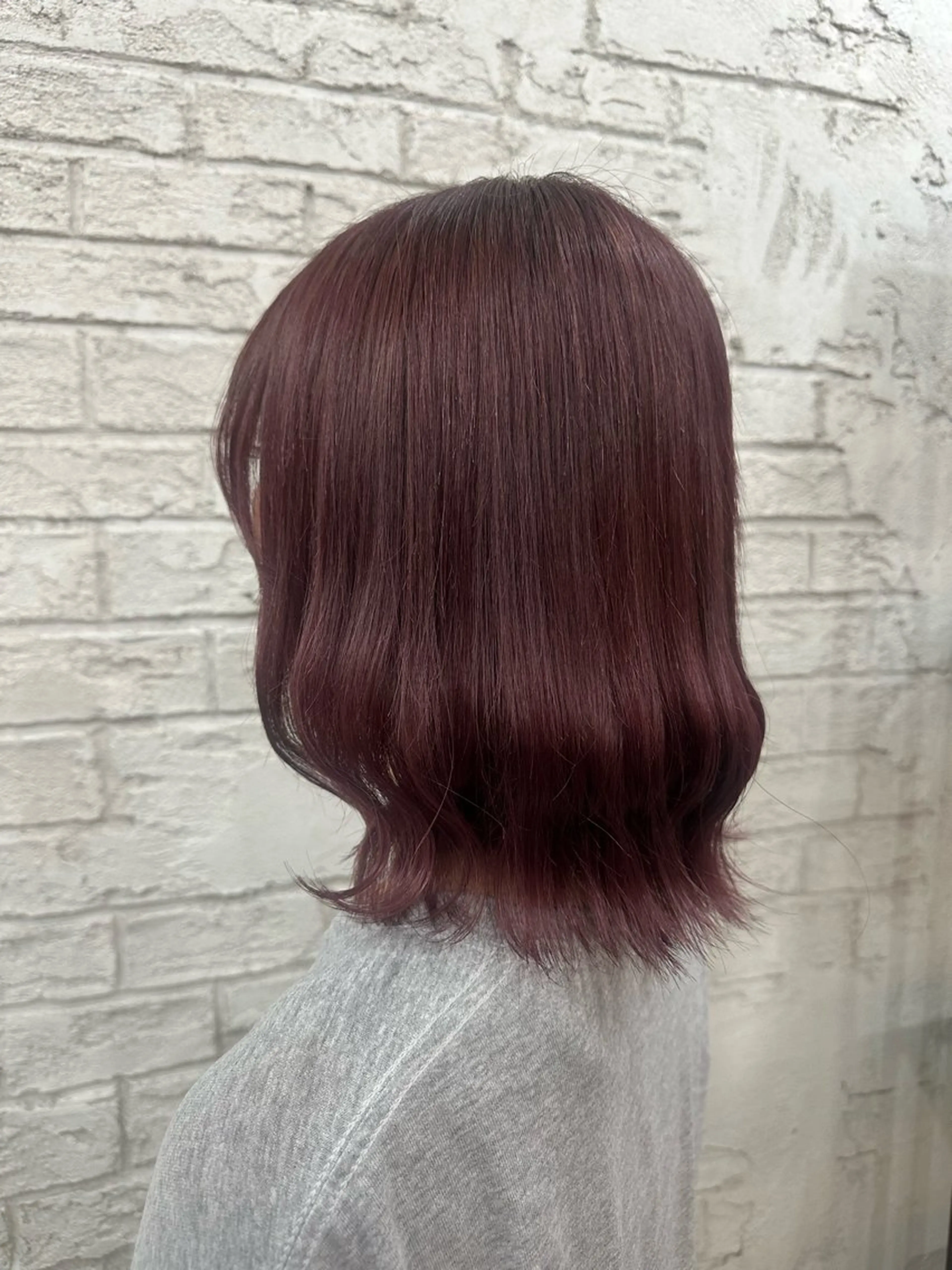 ミディアム ピンクラベンダー ショートカットモデル 募集中🎀Koiroのヘアスタイル