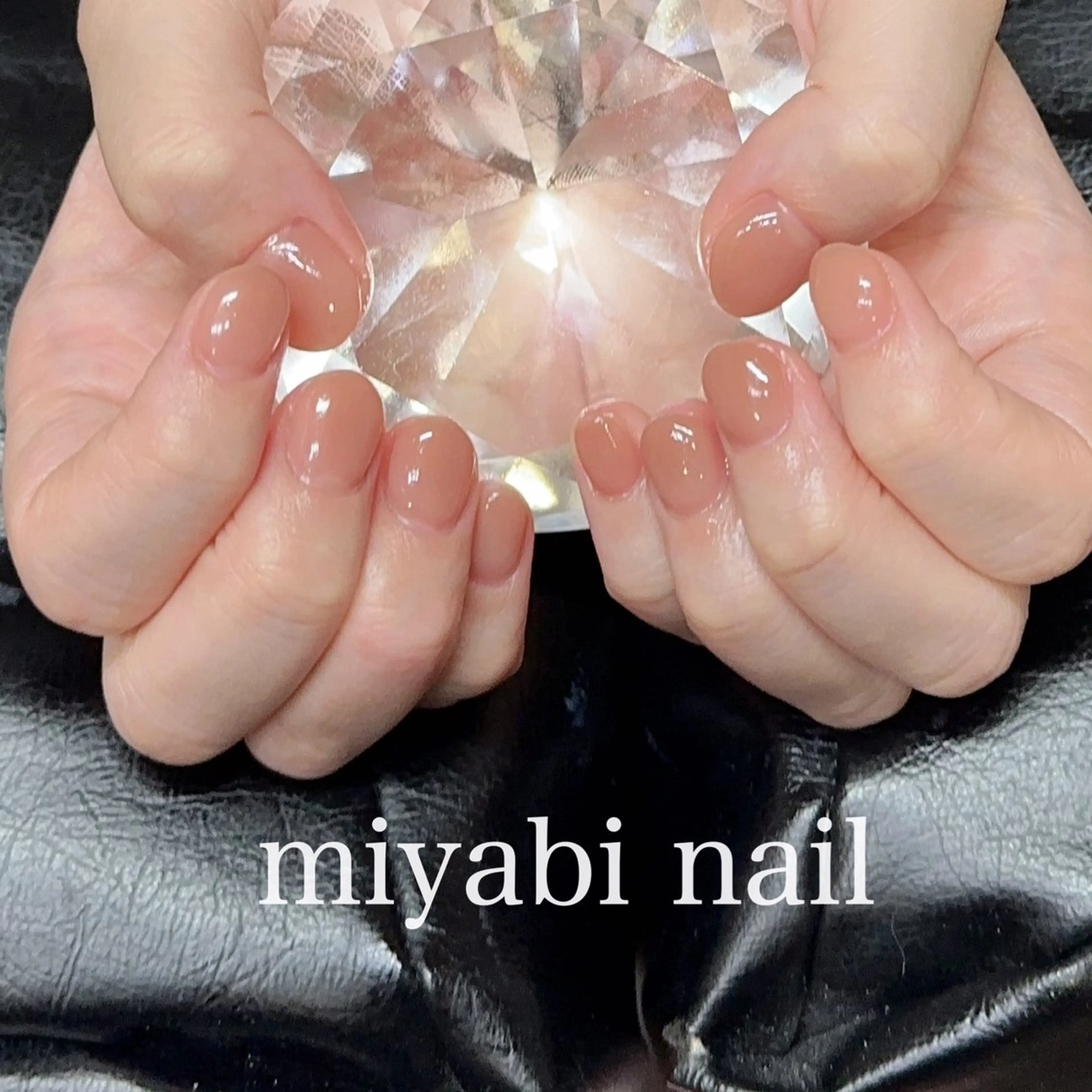 ネイル 持ち込み ピンク ショートネイル シンプルネイル ハンドネイル miyabi nail 桂川駅近くのネイルデザイン