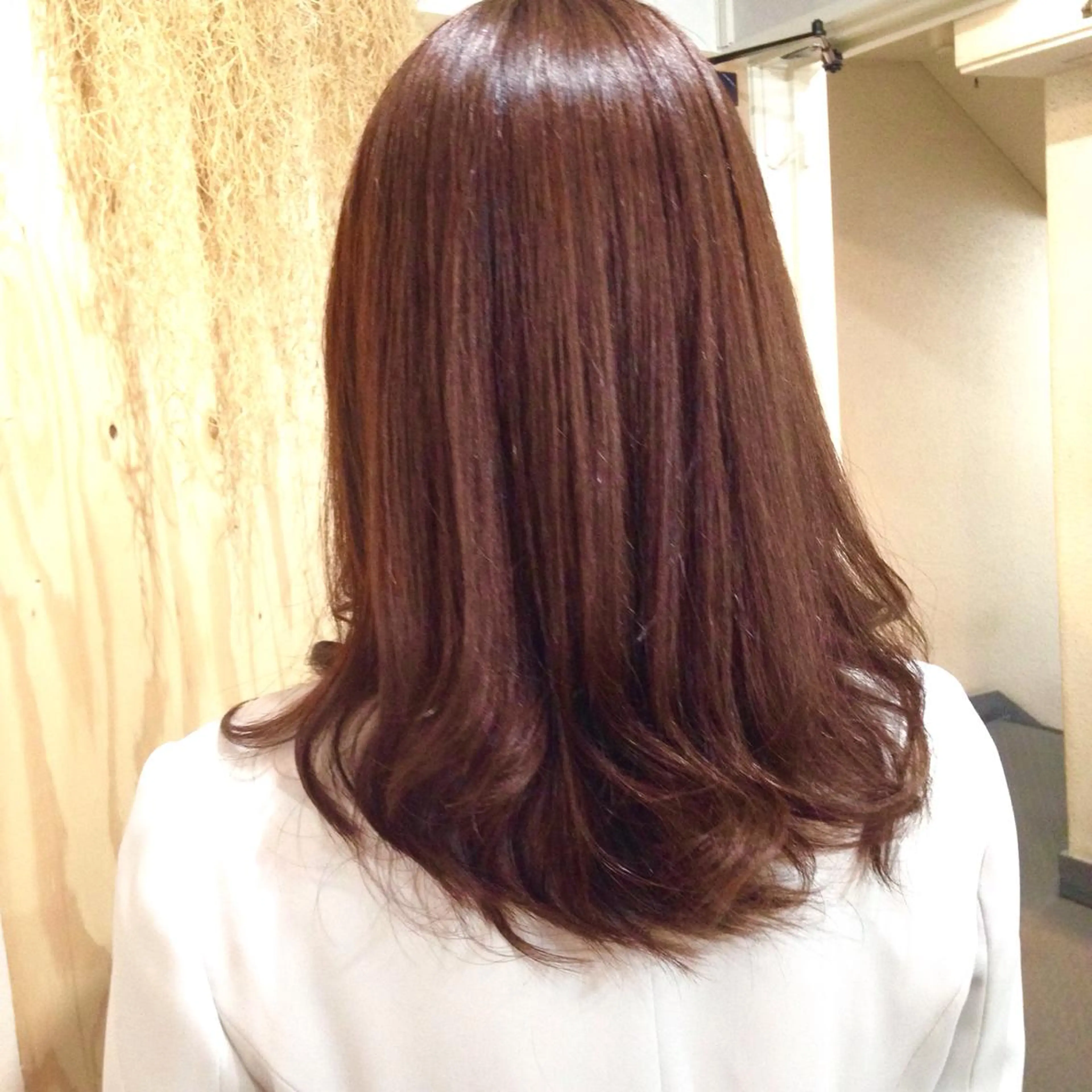 ミディアム カラー ピンクカラー バイオレットカラー 💎髪質改善💎 デザイナーshinのヘアスタイル