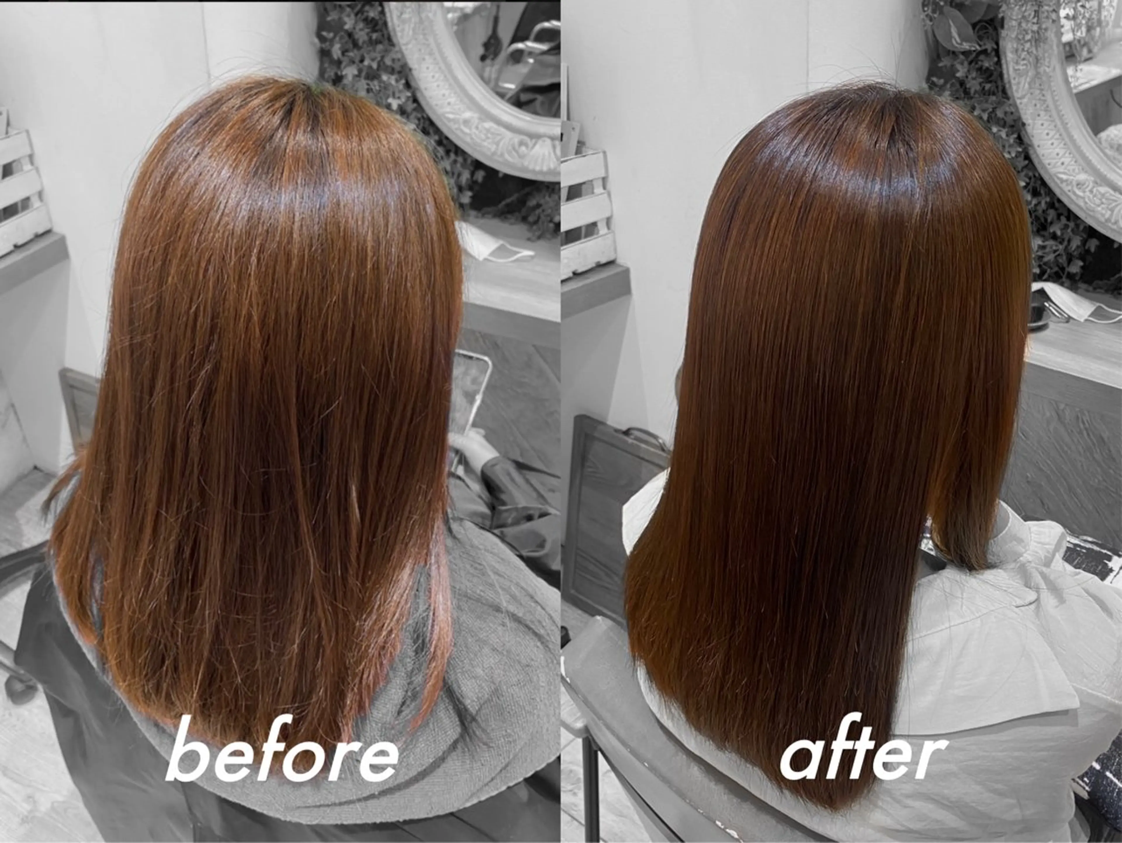 パーマ 縮毛矯正 💙mai🫧 艶髪縮毛矯正のヘアスタイル