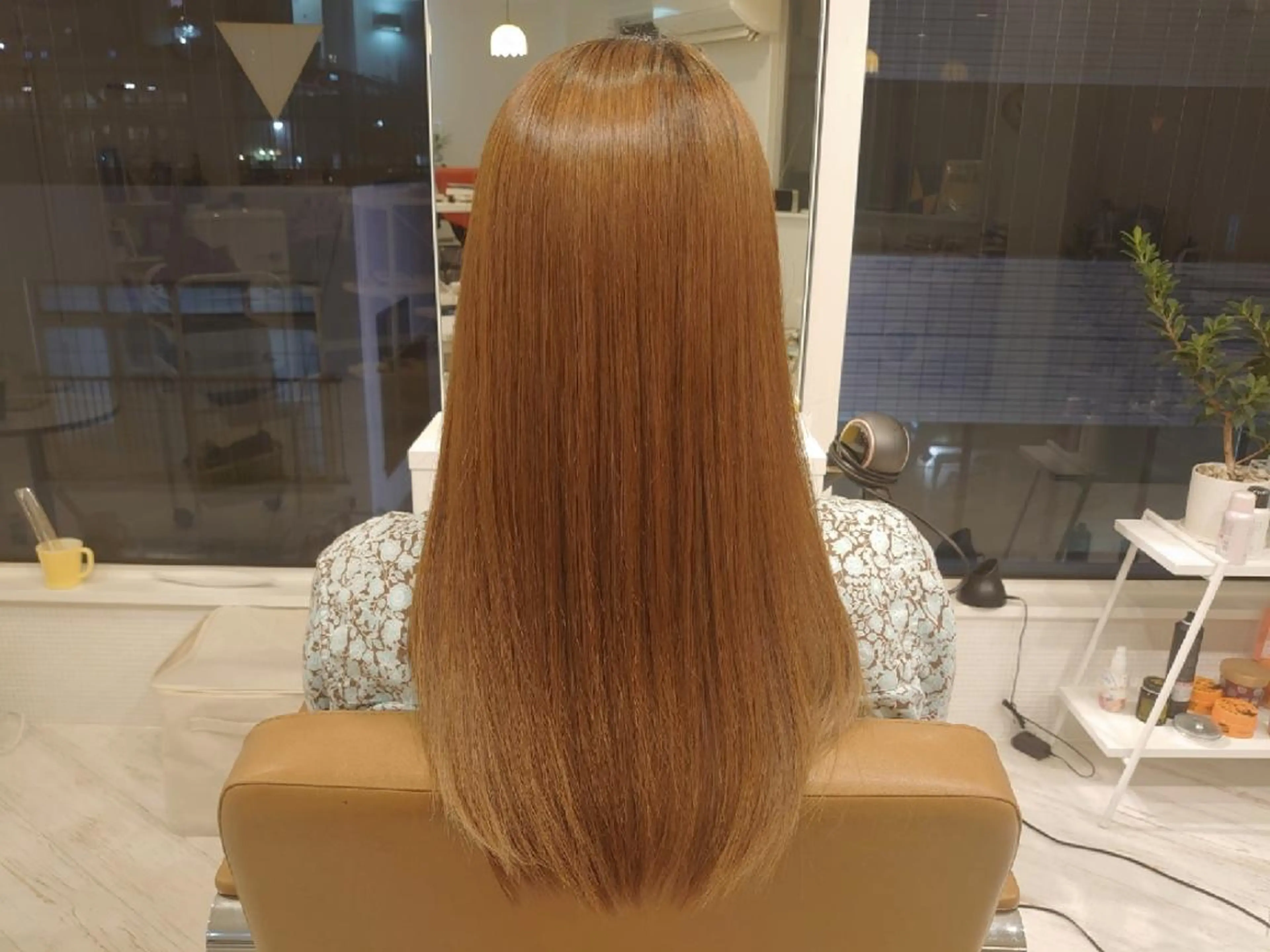 ロング 髪質改善 トリートメント 酸熱トリートメント トリートメント 渡辺 康行のヘアスタイル