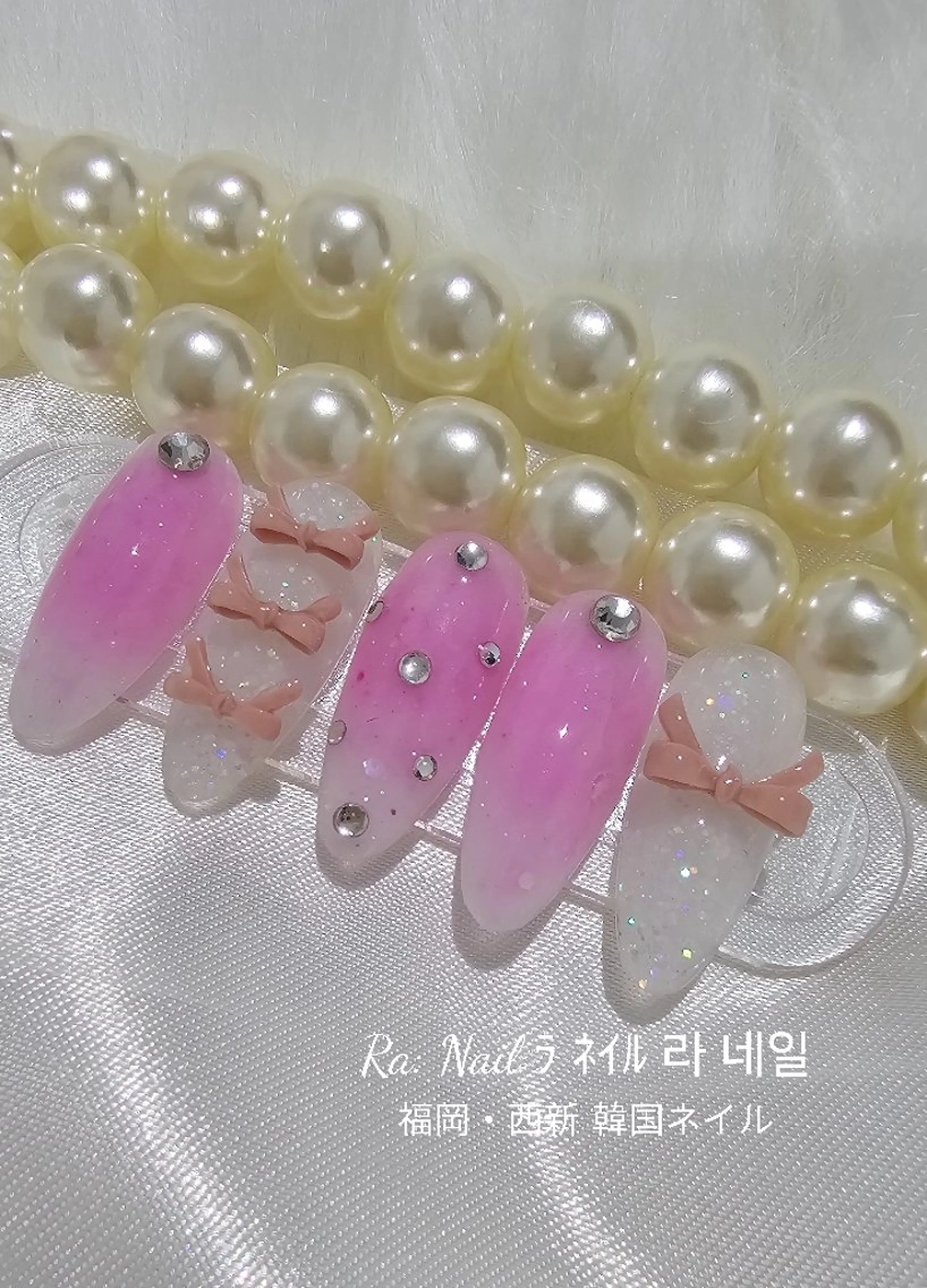 ネイル ジェルネイル スカルプネイル Ra: Nail所属・Ra: nail    西新 韓国ネイルのネイルデザイン