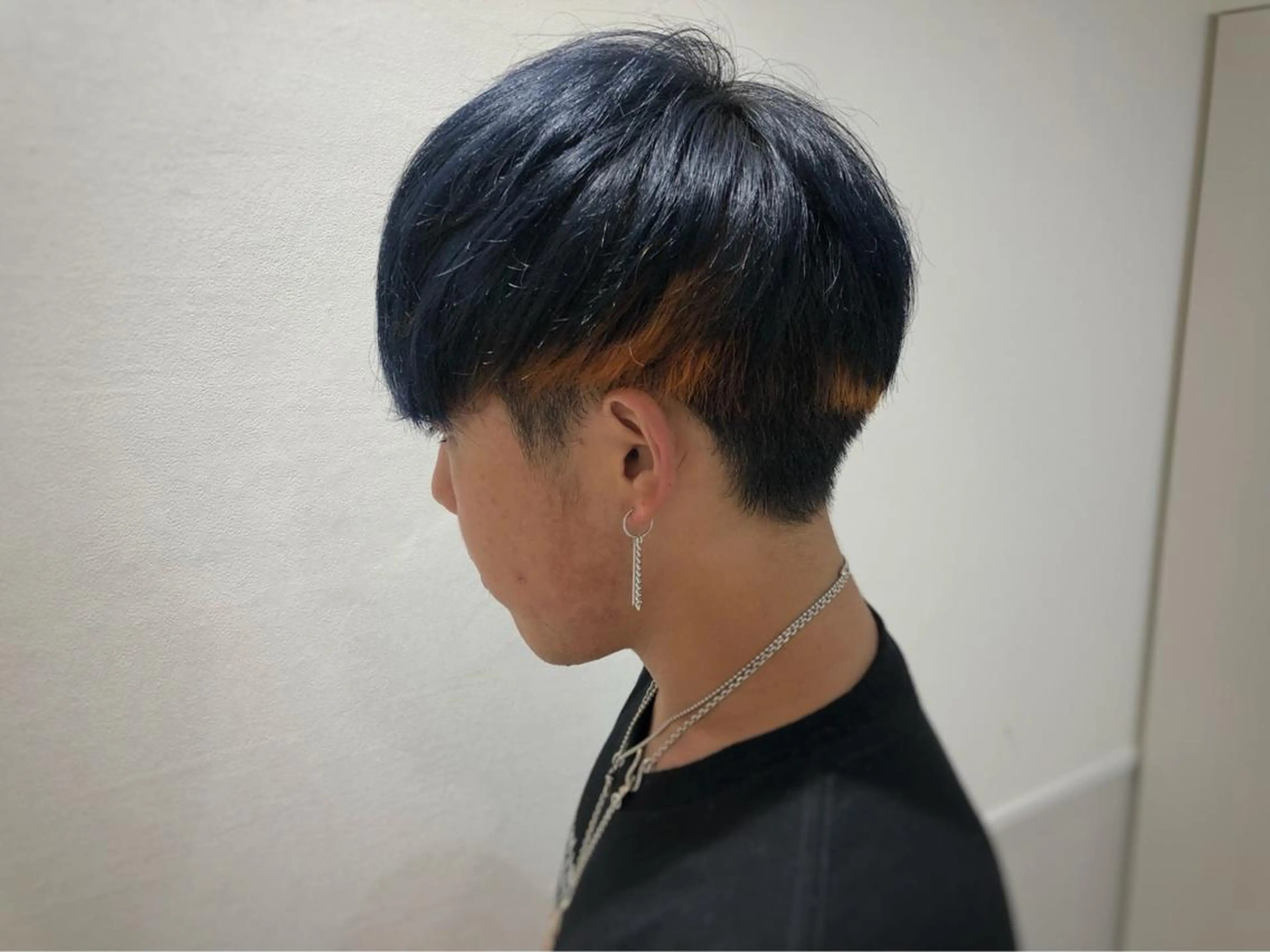 ショート パーマ メンズ マッシュ IwAsh中山所属・✂︎中山ブリーチ・ パーマ✂︎露木智也のヘアスタイル